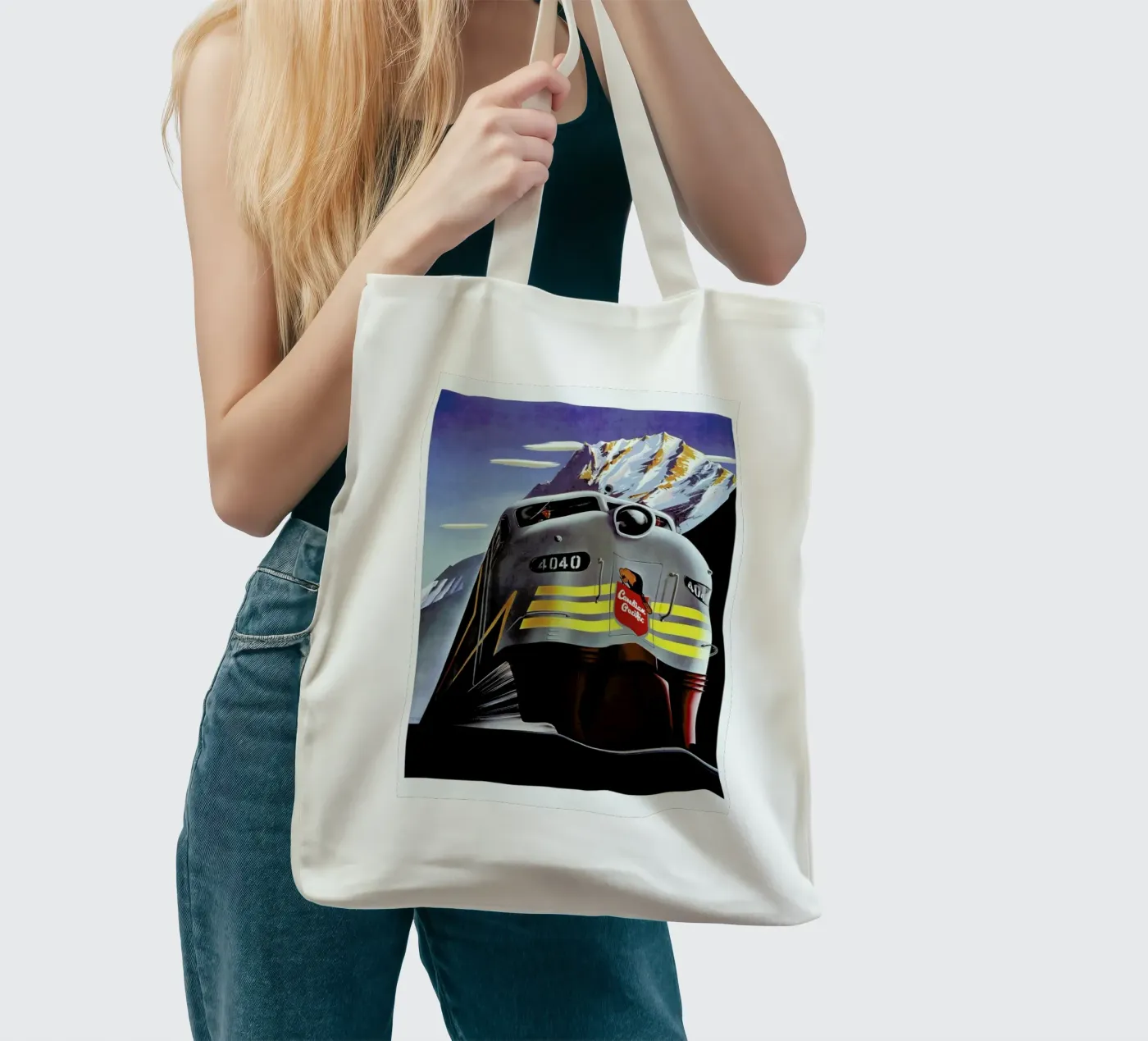 train borsa in juta da Robert Livingston