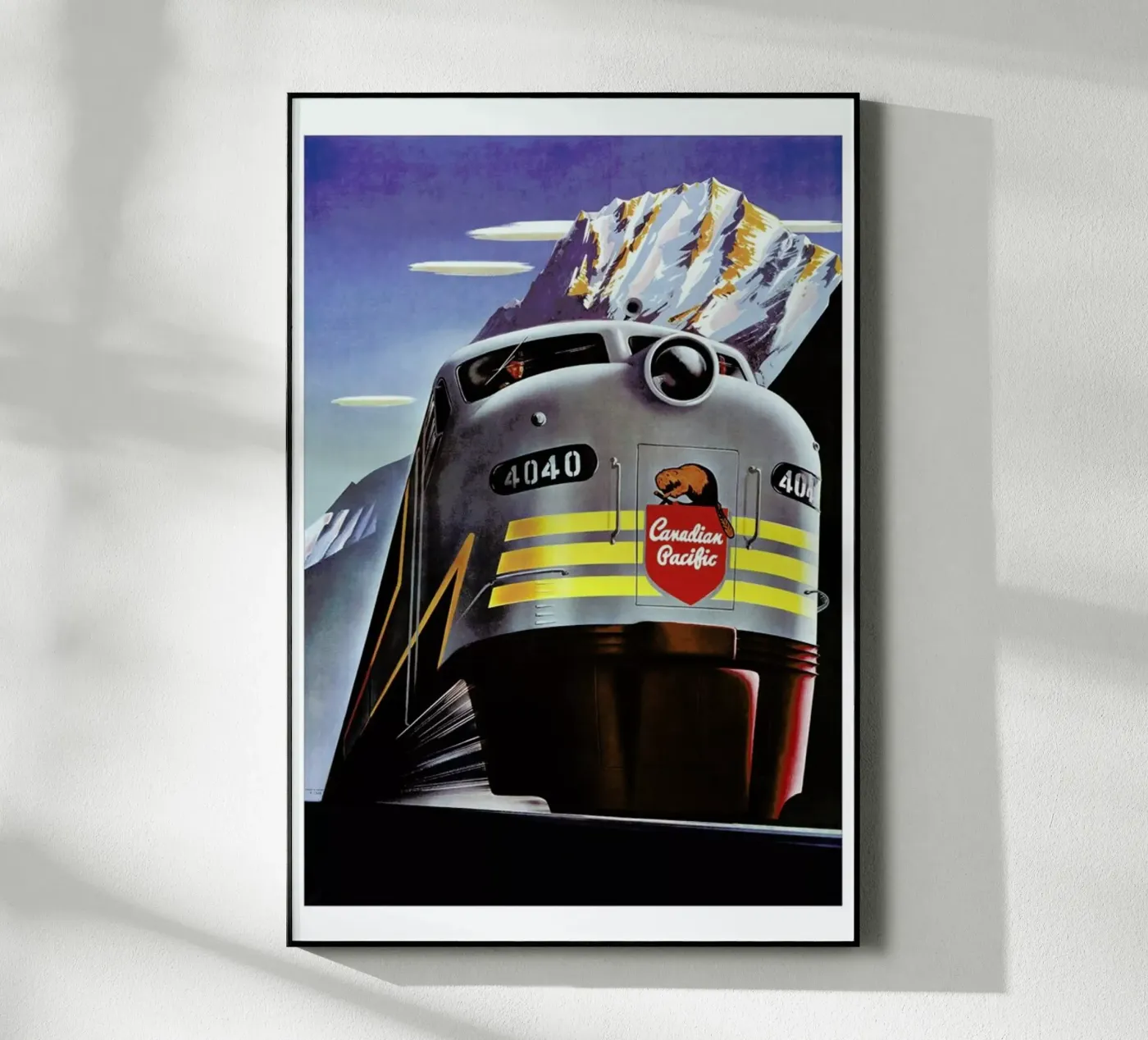 train acryl van Robert Livingston