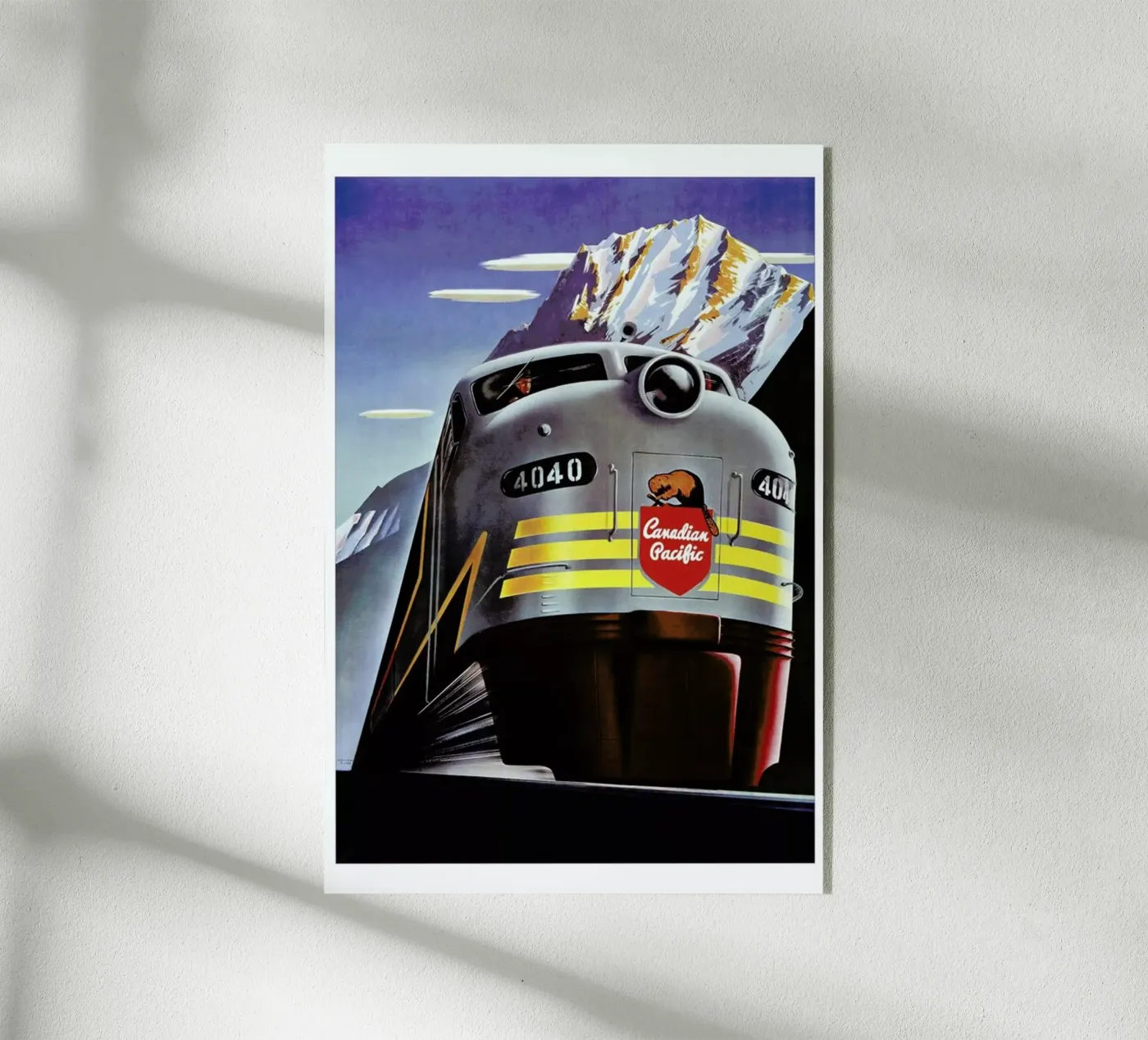 train plexiglass da Robert Livingston