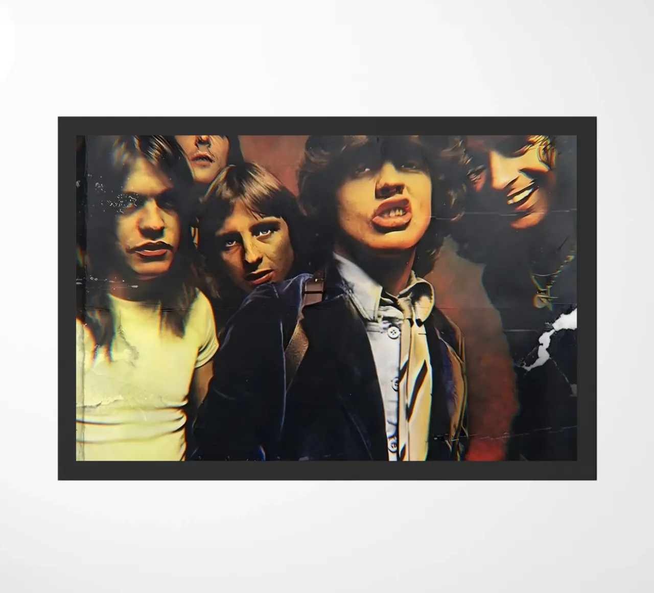 AC/DC zerbino da Low poly art