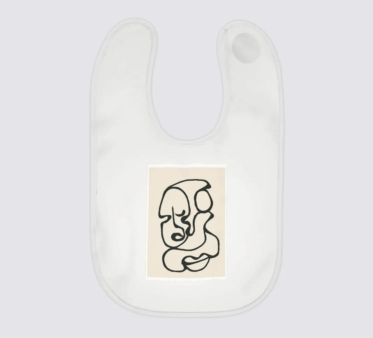 Minimal Abstract Art 3 bavaglino da Nadjaa