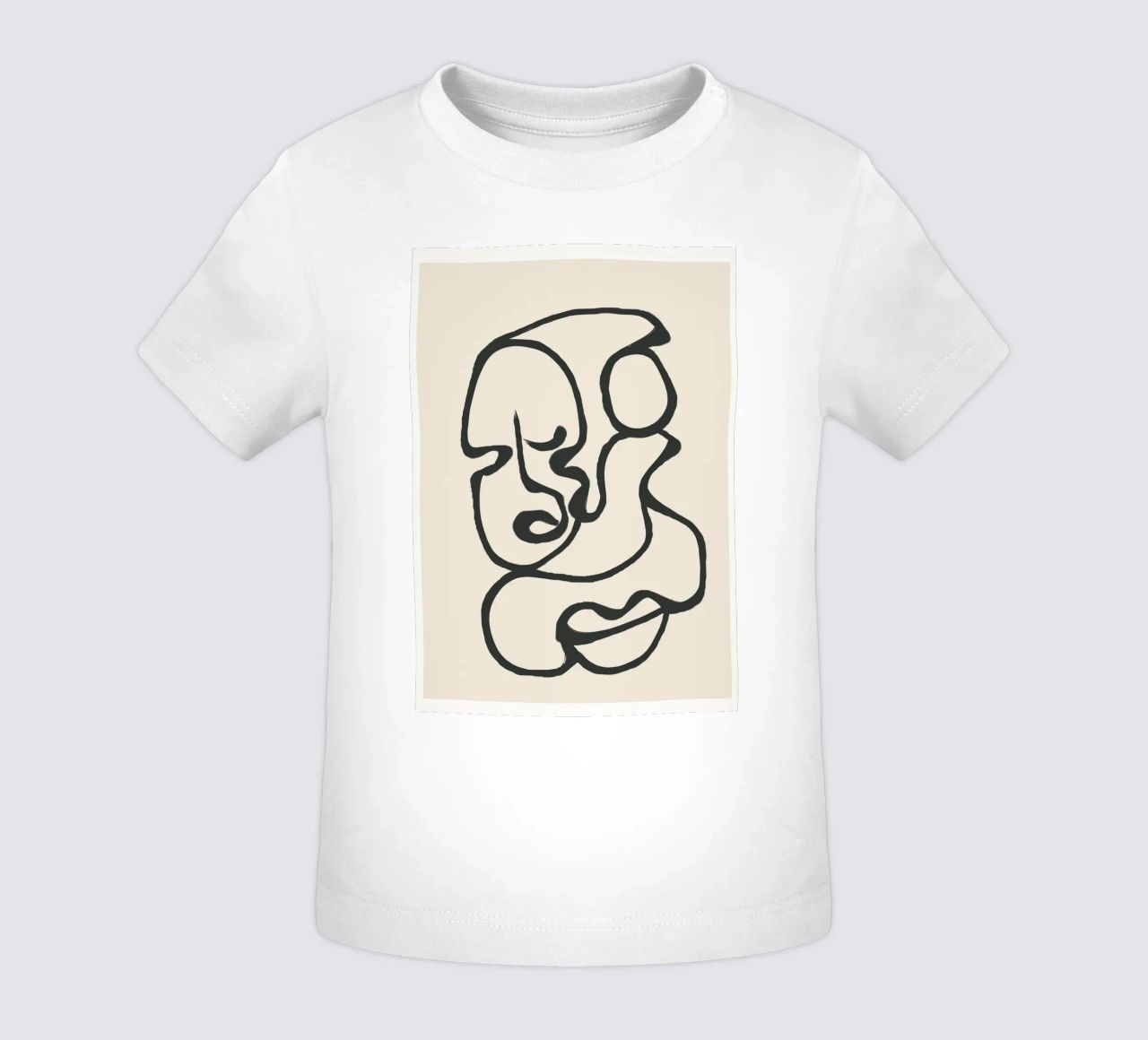Minimal Abstract Art 3 maglietta neonato da Nadjaa