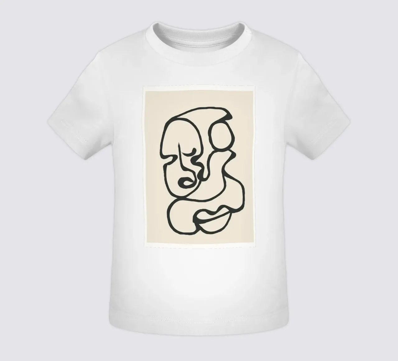 Minimal Abstract Art 3 maglietta neonato da Nadjaa