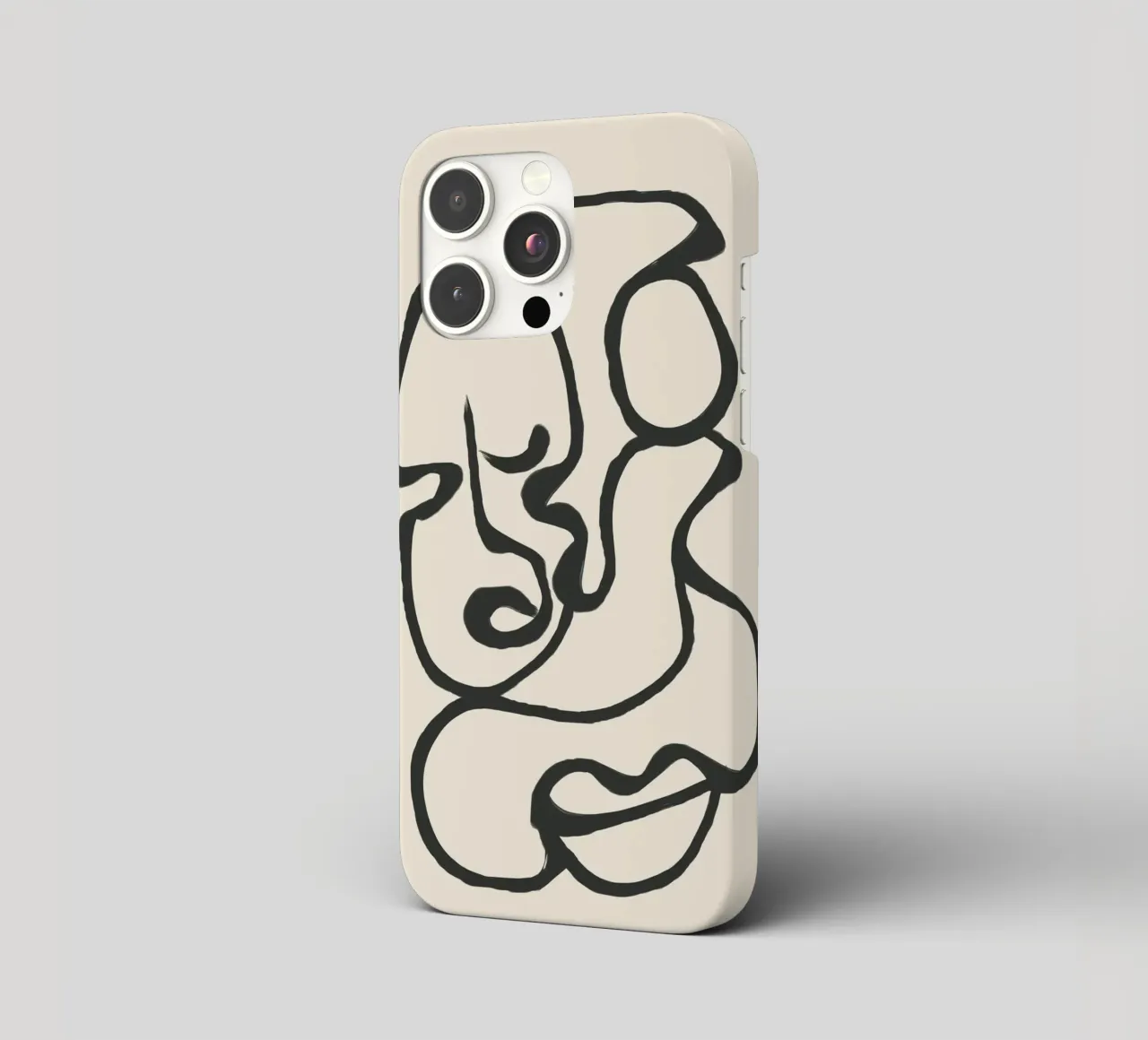 Minimal Abstract Art 3 cover iphone da Nadjaa