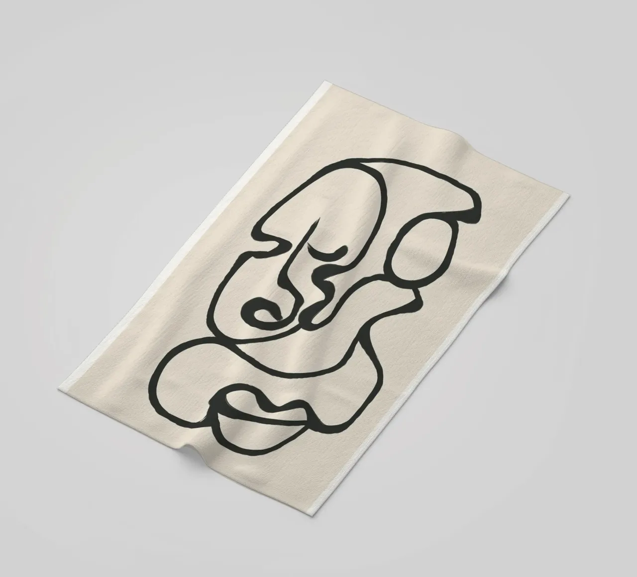 Minimal Abstract Art 3 telo mare da Nadjaa