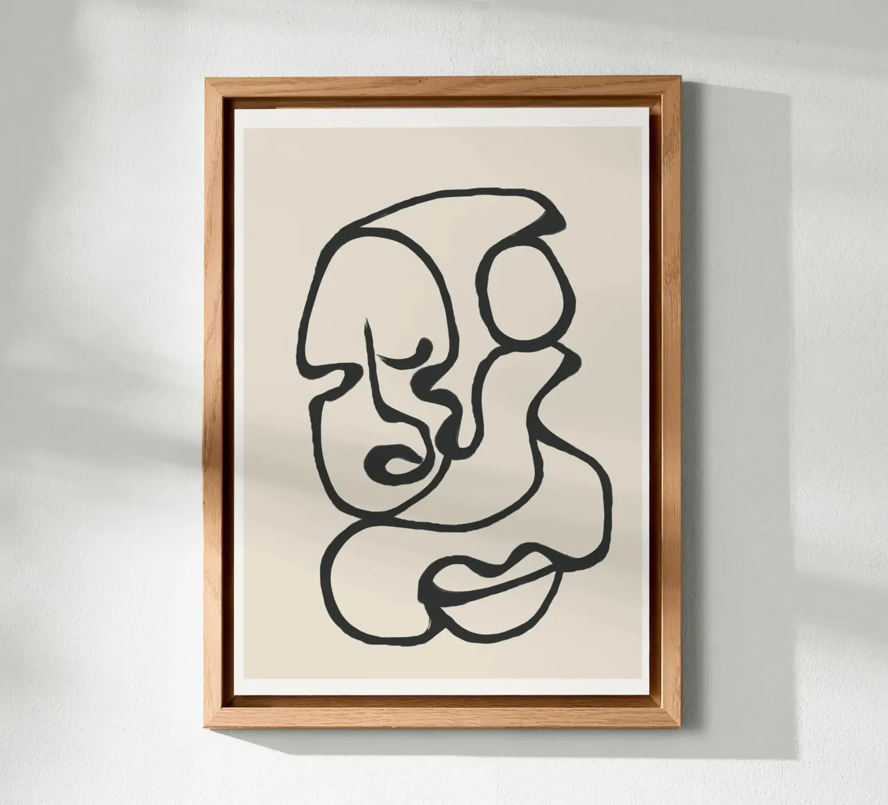 Minimal Abstract Art 3 alluminio dibond da Nadjaa