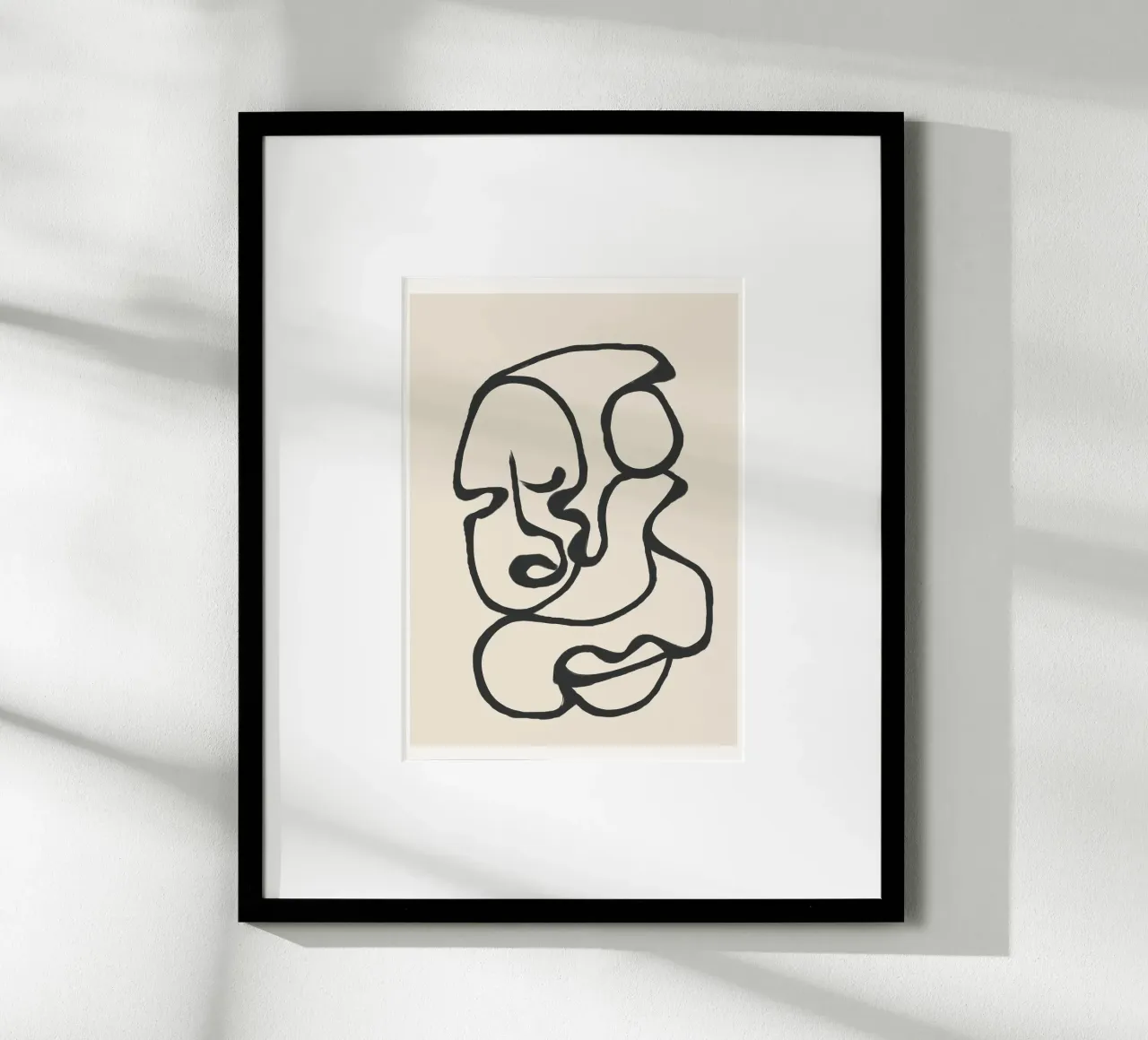 Minimal Abstract Art 3 carta hahnemühle da Nadjaa