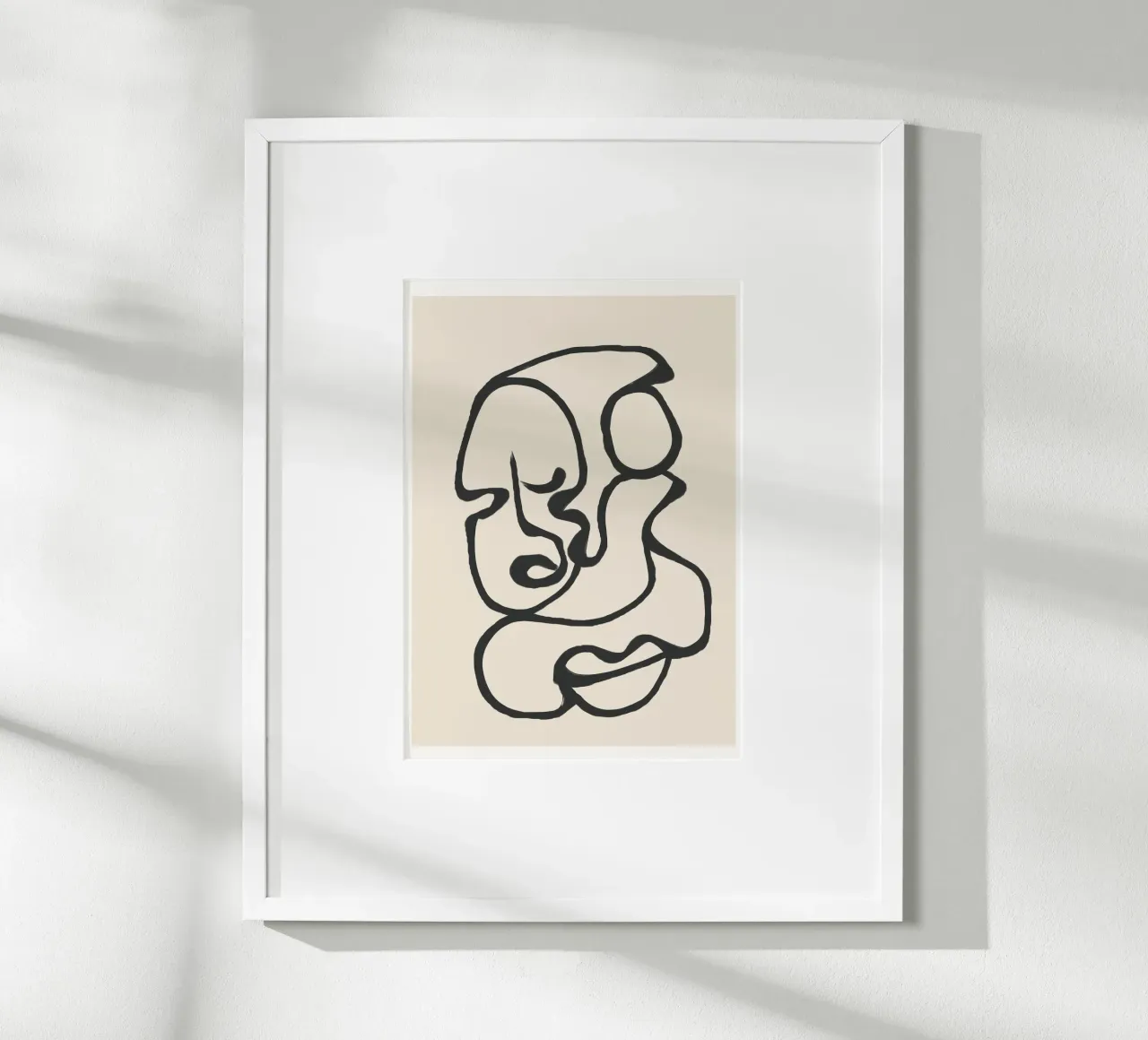 Minimal Abstract Art 3 carta hahnemühle da Nadjaa