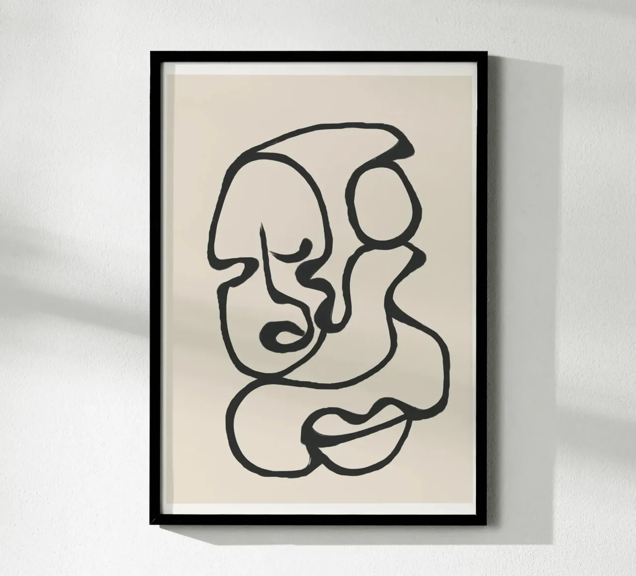 Minimal Abstract Art 3 poster da Nadjaa