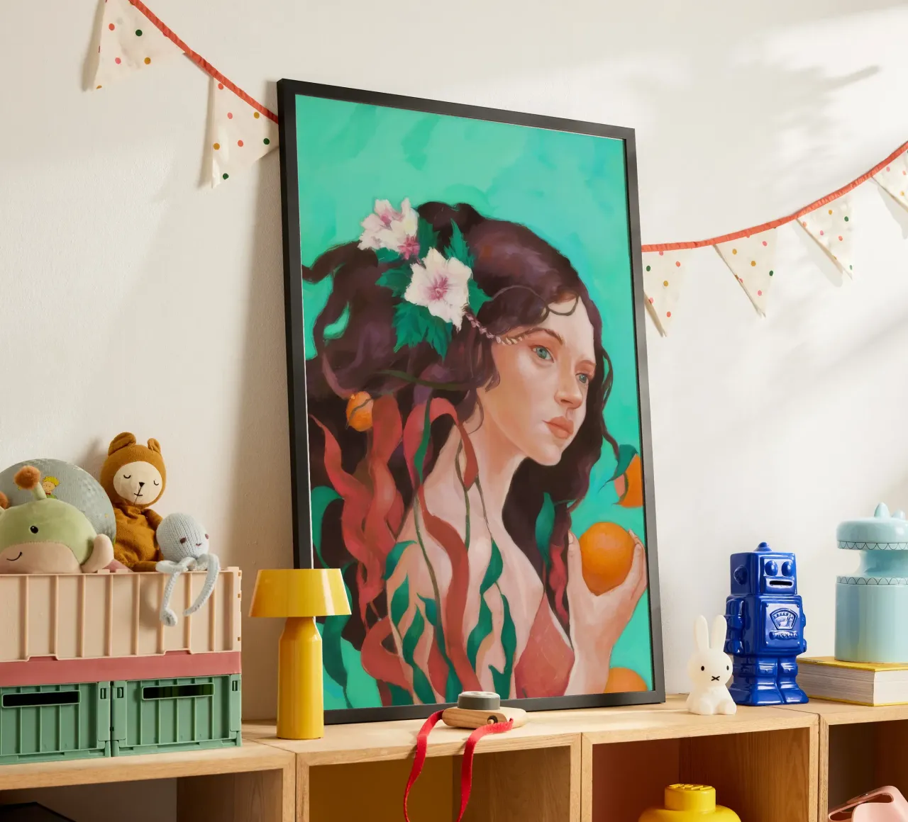 Floral Citrus Reverie poster by Arcane Shade