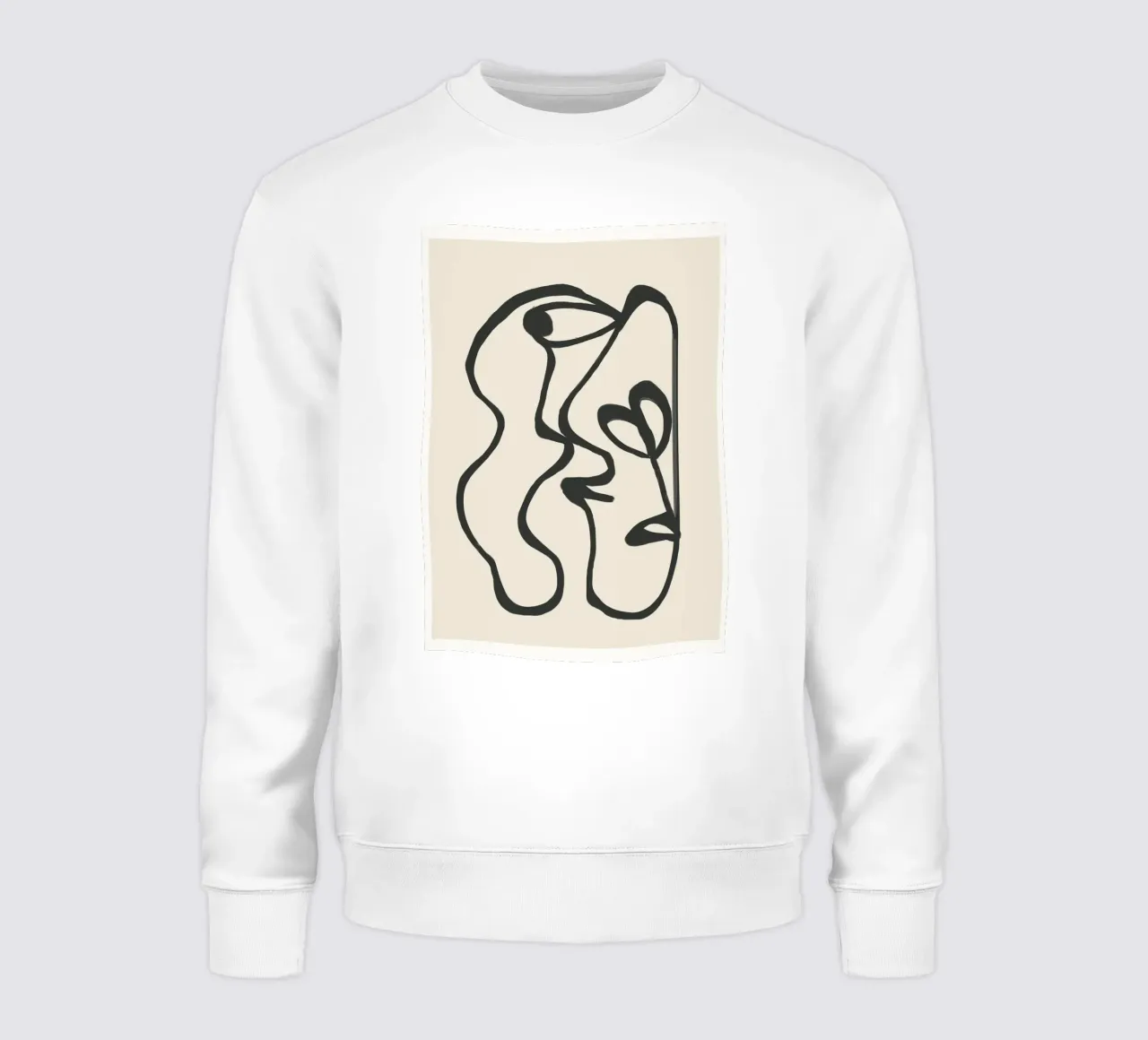 Minimal Abstract Art 5 sudadera de Nadjaa