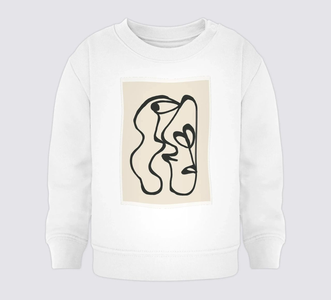 Minimal Abstract Art 5 felpa neonato da Nadjaa