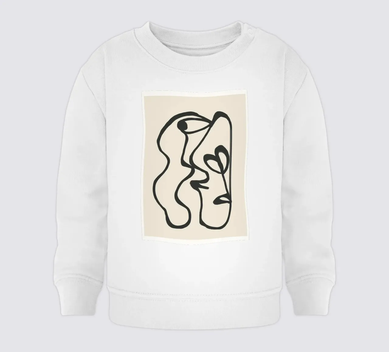 Minimal Abstract Art 5 felpa neonato da Nadjaa