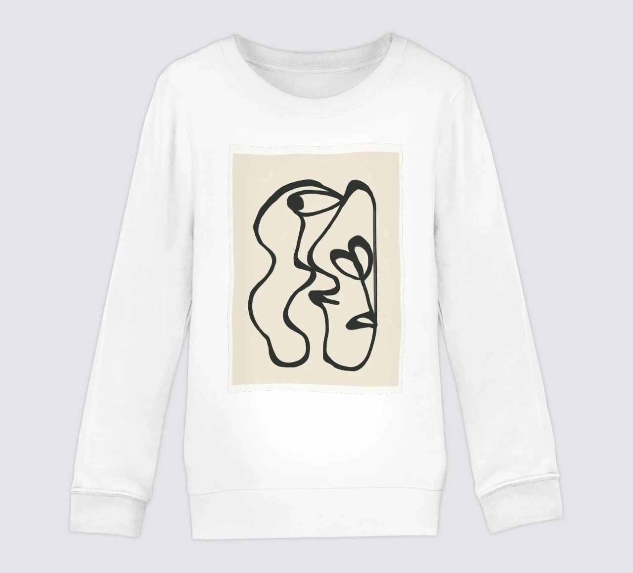 Minimal Abstract Art 5 felpa bambino da Nadjaa