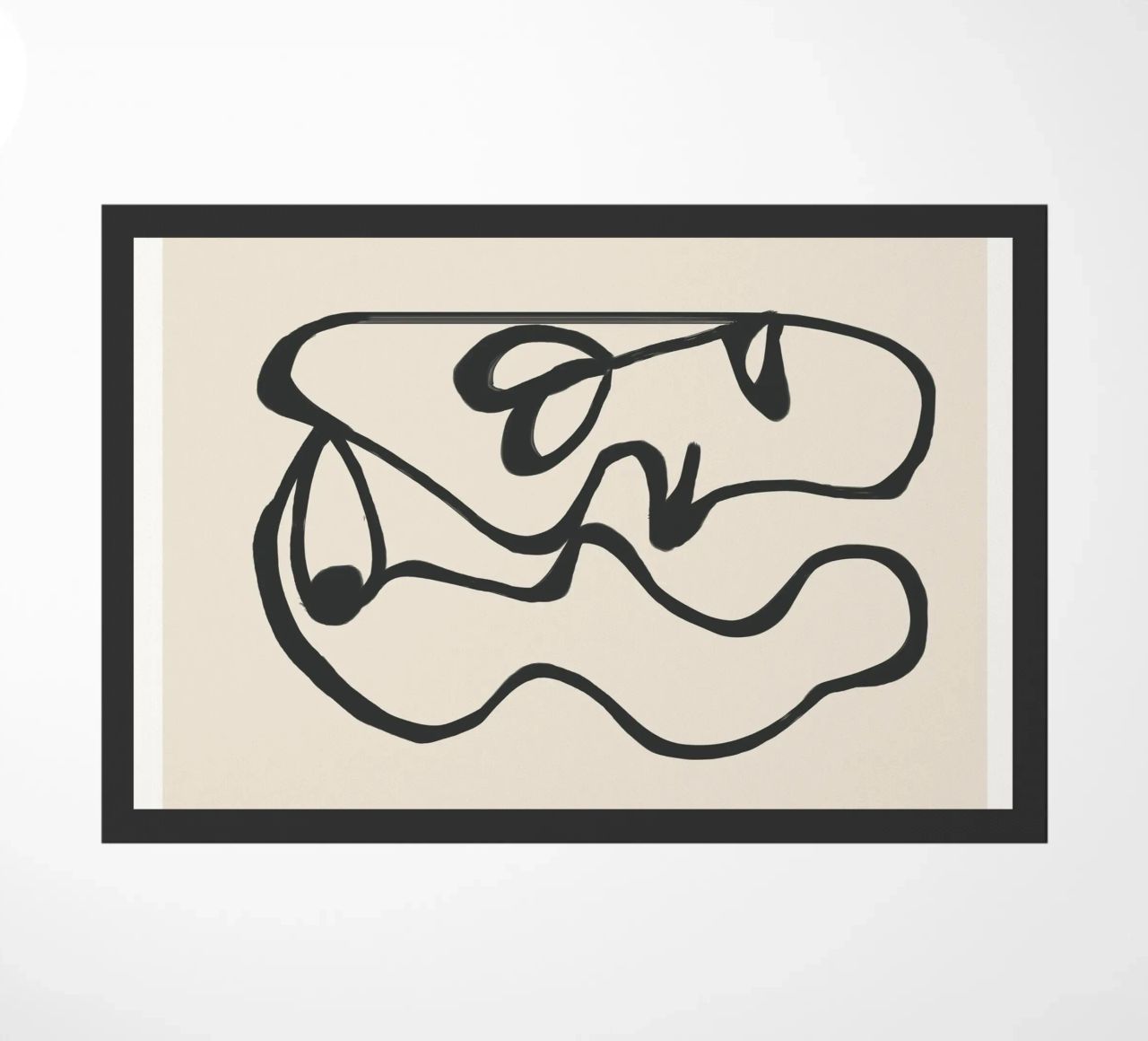 Minimal Abstract Art 5 zerbino da Nadjaa