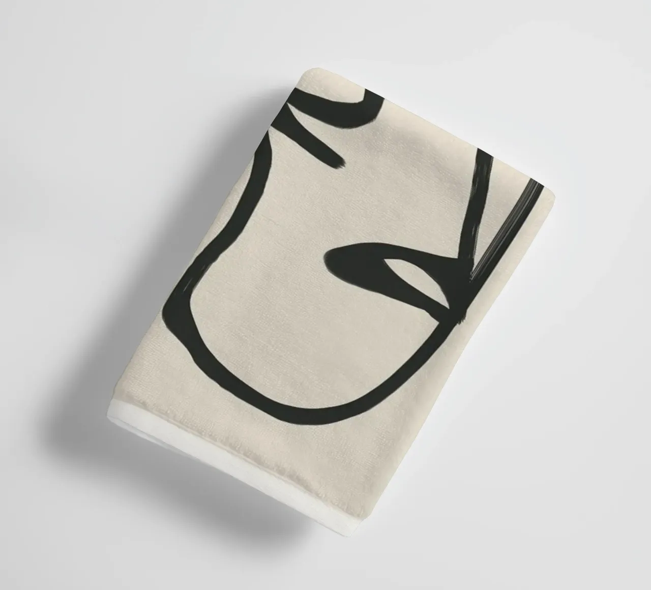 Minimal Abstract Art 5 asciugamano da bagno da Nadjaa