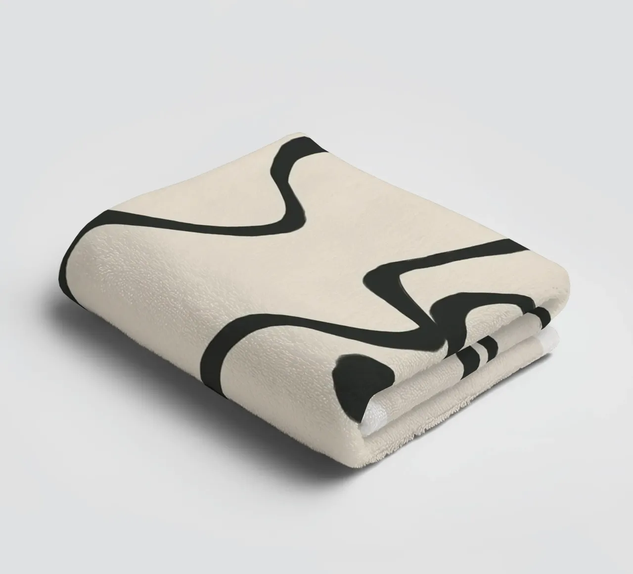 Minimal Abstract Art 5 asciugamano da bagno da Nadjaa