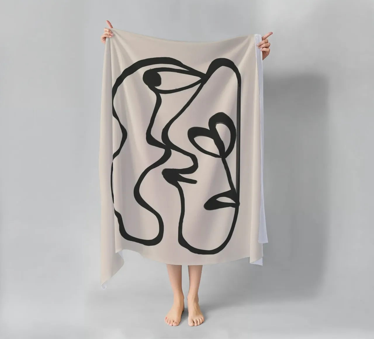 Minimal Abstract Art 5 telo mare da Nadjaa