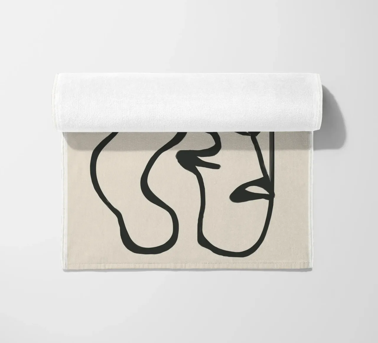 Minimal Abstract Art 5 telo mare da Nadjaa