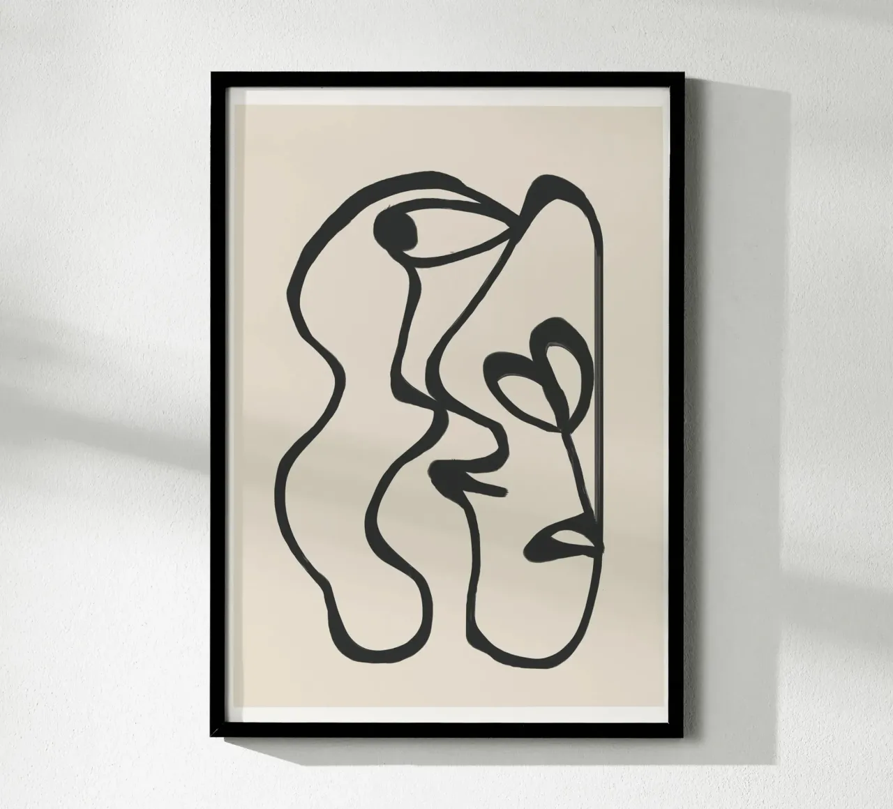 Minimal Abstract Art 5 poster da Nadjaa