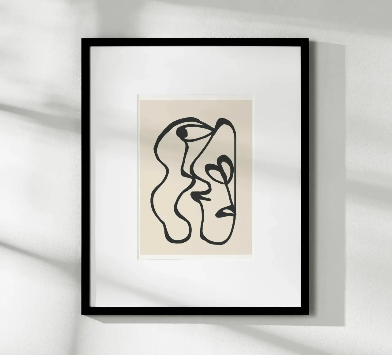 Minimal Abstract Art 5 poster da Nadjaa
