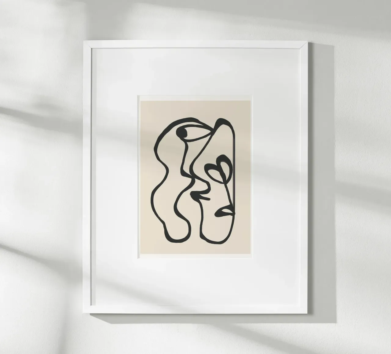 Minimal Abstract Art 5 carta hahnemühle da Nadjaa