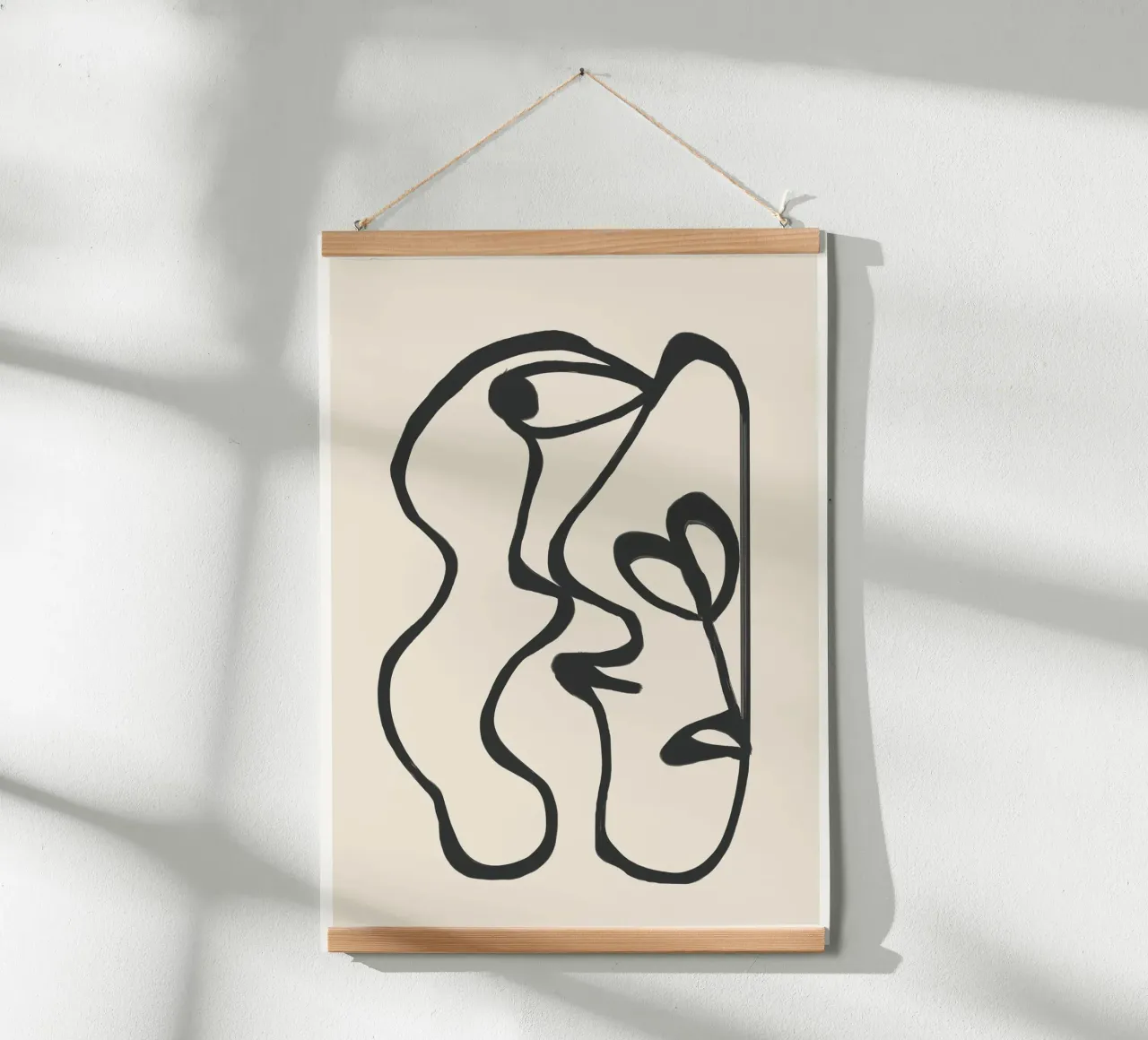 Minimal Abstract Art 5 carta hahnemühle da Nadjaa