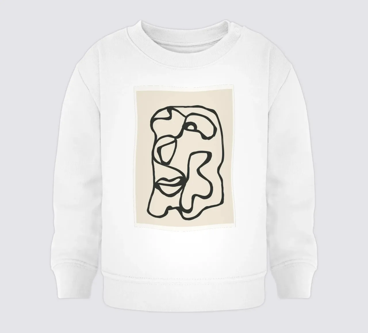 Minimal Abstract Art 7 sweat pour bébé de Nadjaa