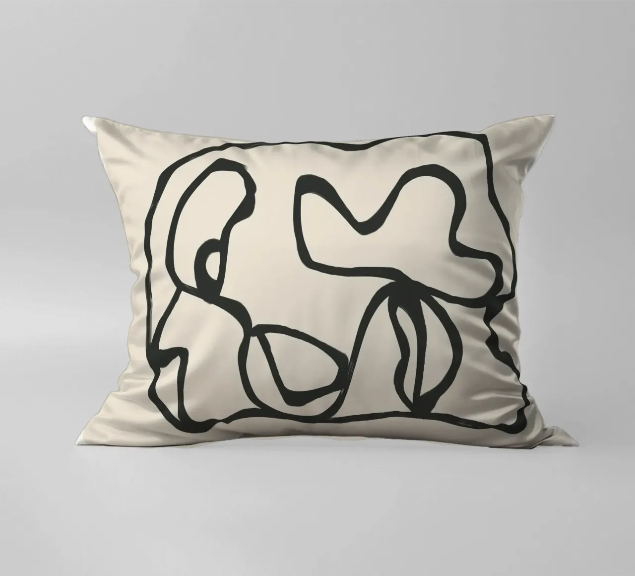 Minimal Abstract Art 7 cuscino da Nadjaa