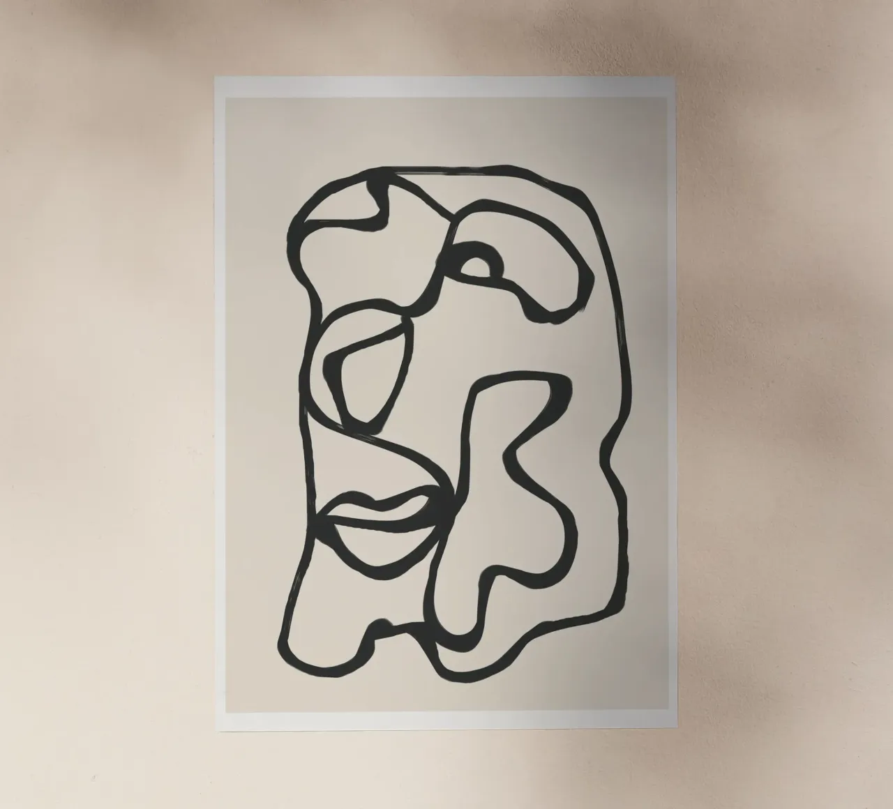 Minimal Abstract Art 7 pellicola backlit da Nadjaa