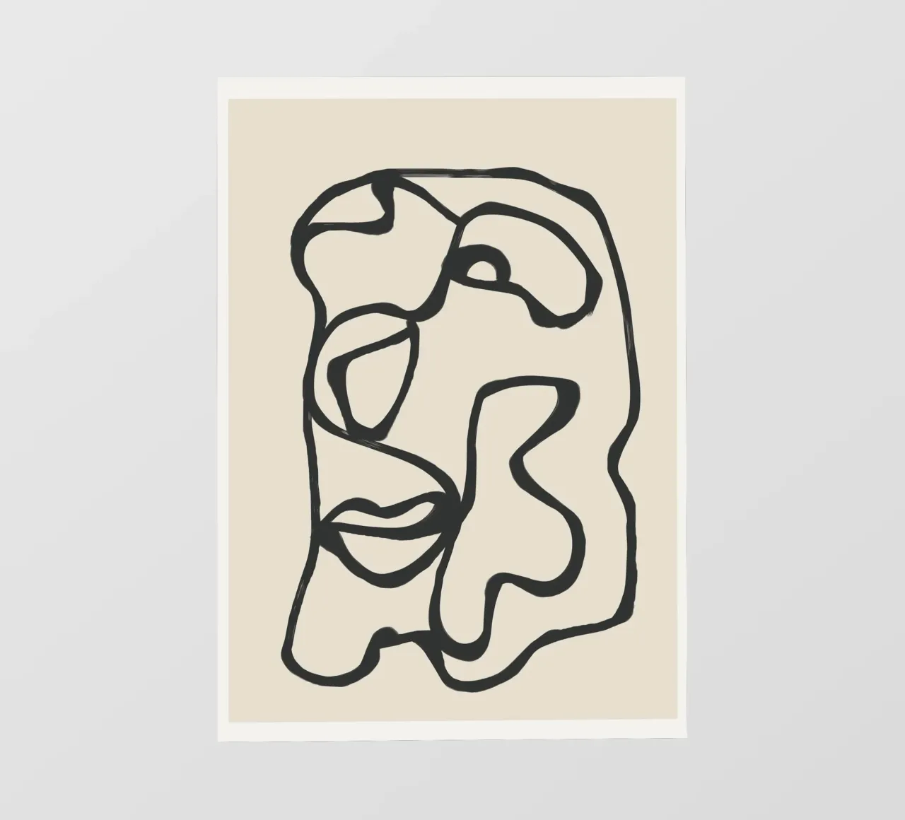 Minimal Abstract Art 7 pellicola backlit da Nadjaa