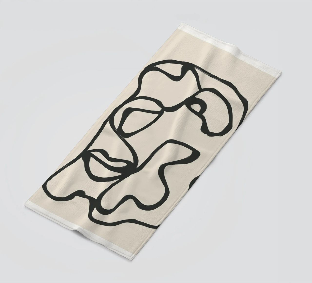 Minimal Abstract Art 7 telo mare da Nadjaa