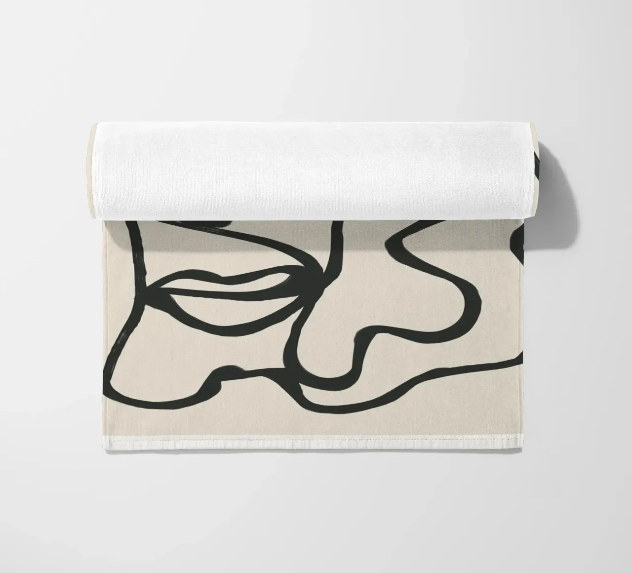 Minimal Abstract Art 7 telo mare da Nadjaa