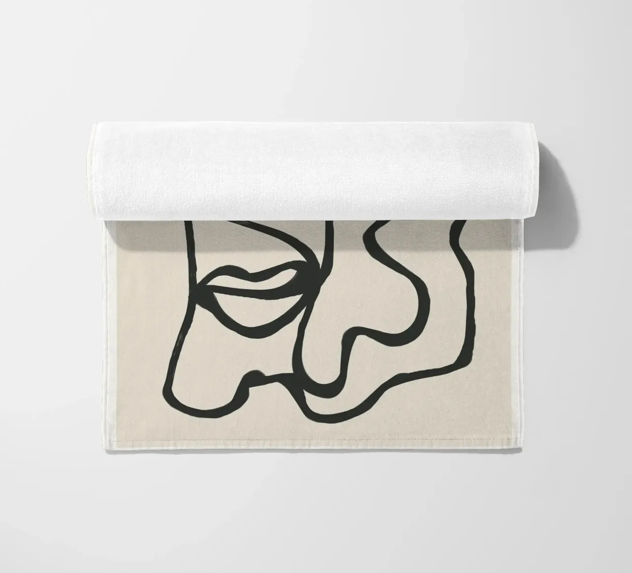 Minimal Abstract Art 7 telo mare da Nadjaa