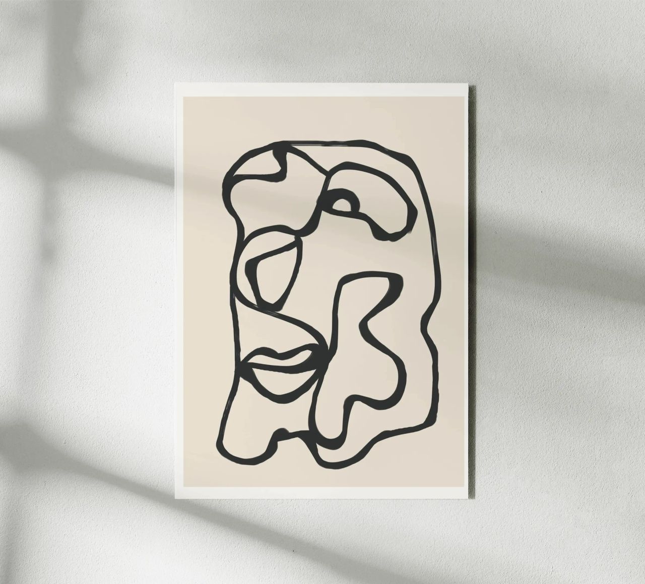 Minimal Abstract Art 7 alluminio dibond da Nadjaa