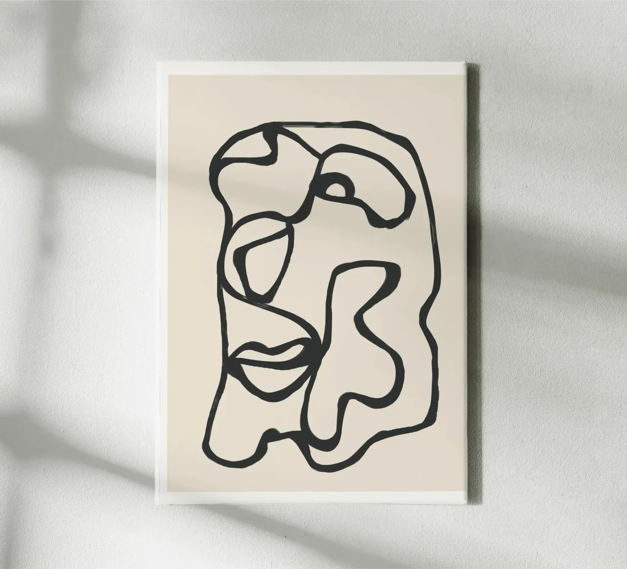 Minimal Abstract Art 7 tela da Nadjaa