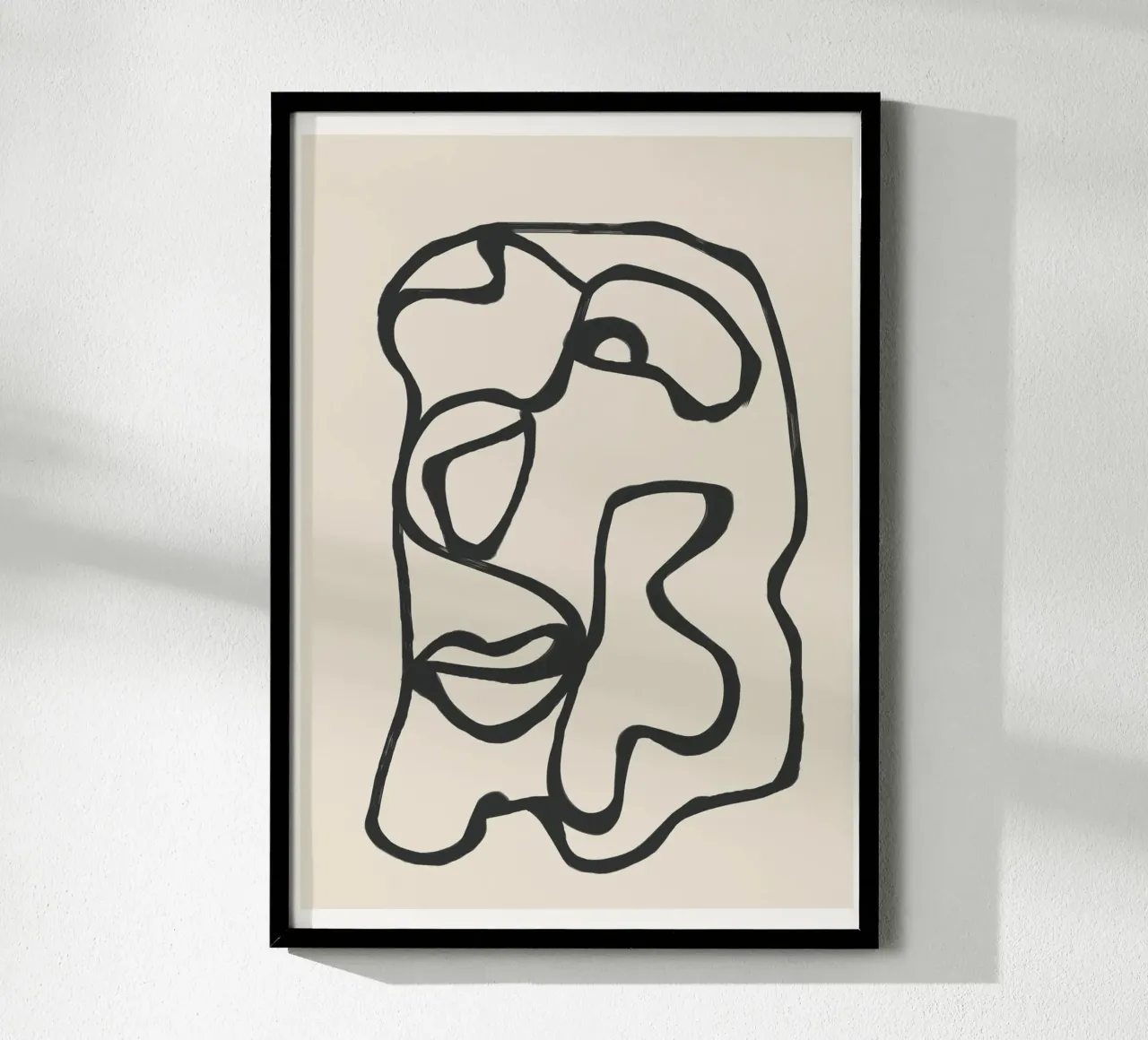 Minimal Abstract Art 7 carta hahnemühle da Nadjaa