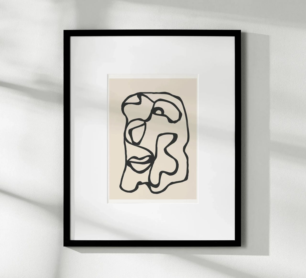 Minimal Abstract Art 7 carta hahnemühle da Nadjaa
