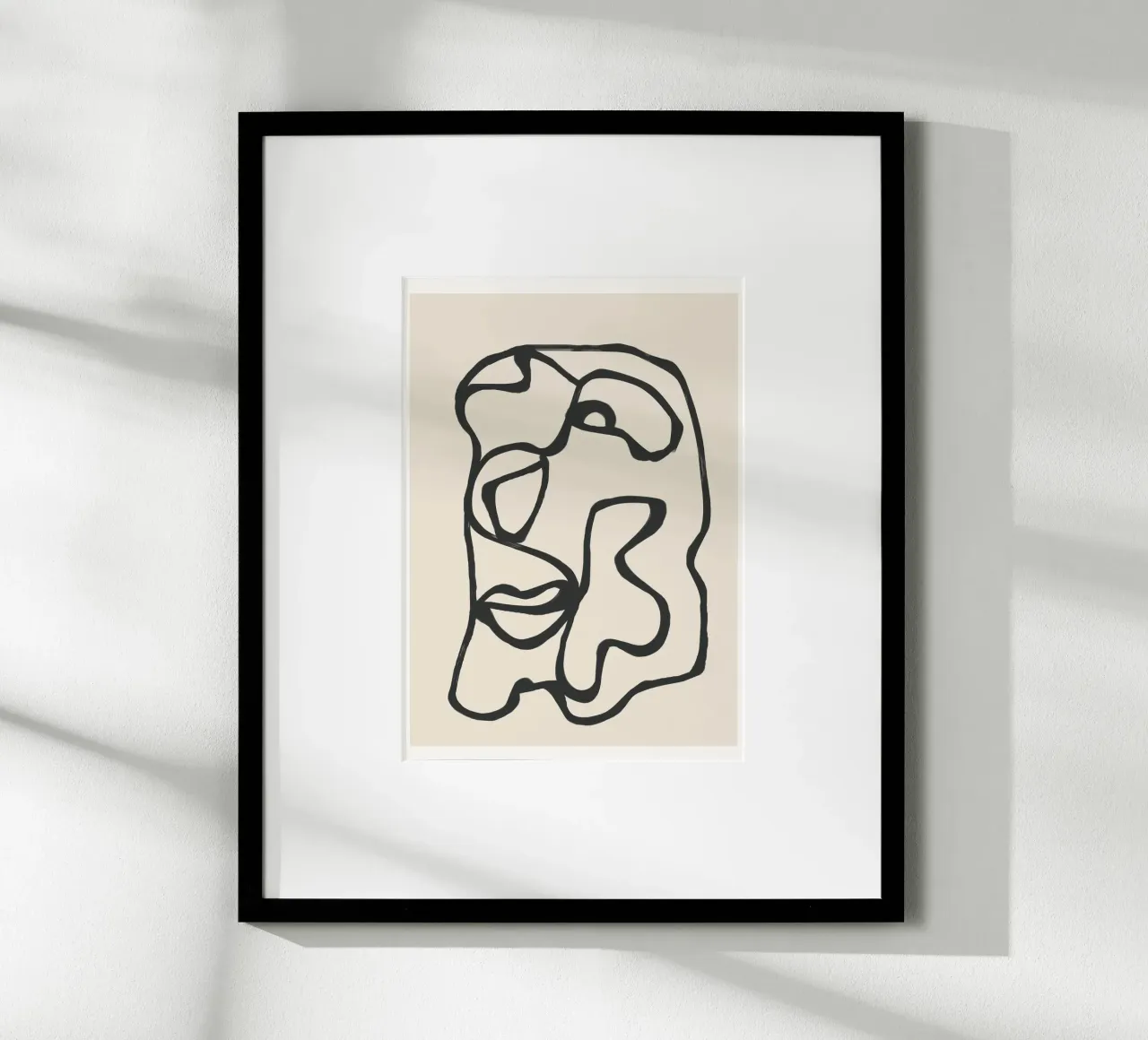 Minimal Abstract Art 7 carta hahnemühle da Nadjaa