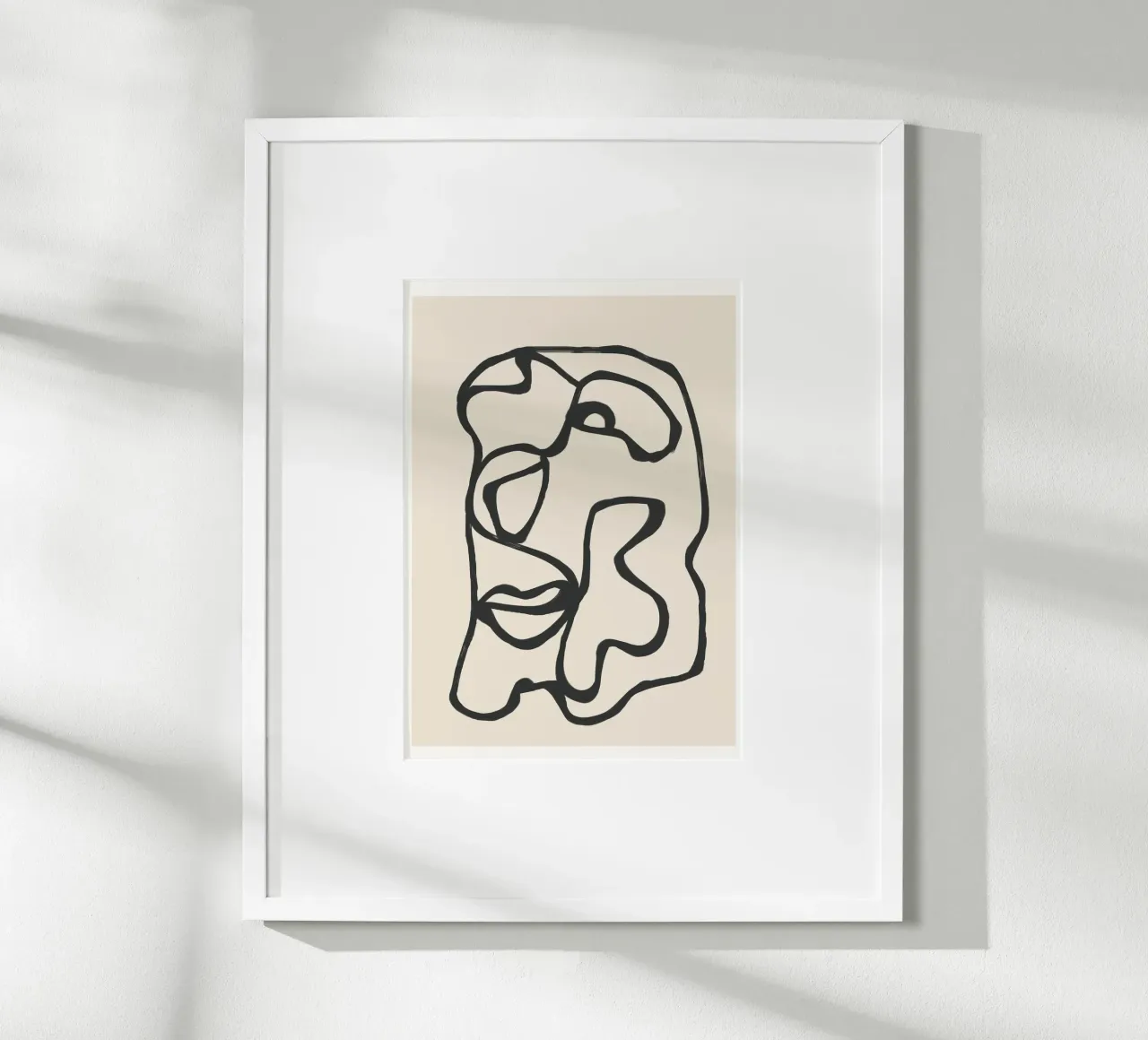 Minimal Abstract Art 7 carta hahnemühle da Nadjaa