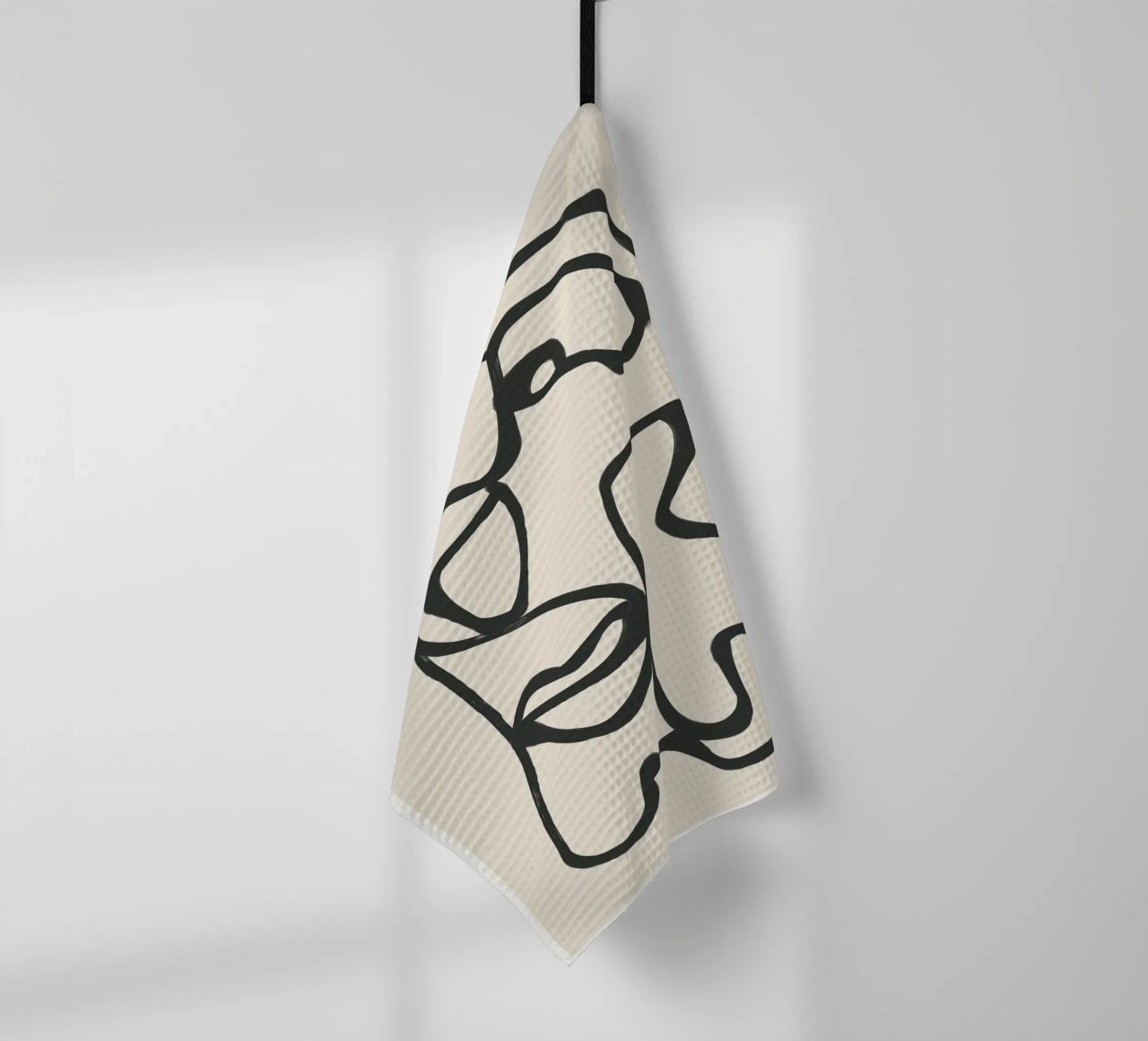 Minimal Abstract Art 7 canovaccio da cucina da Nadjaa