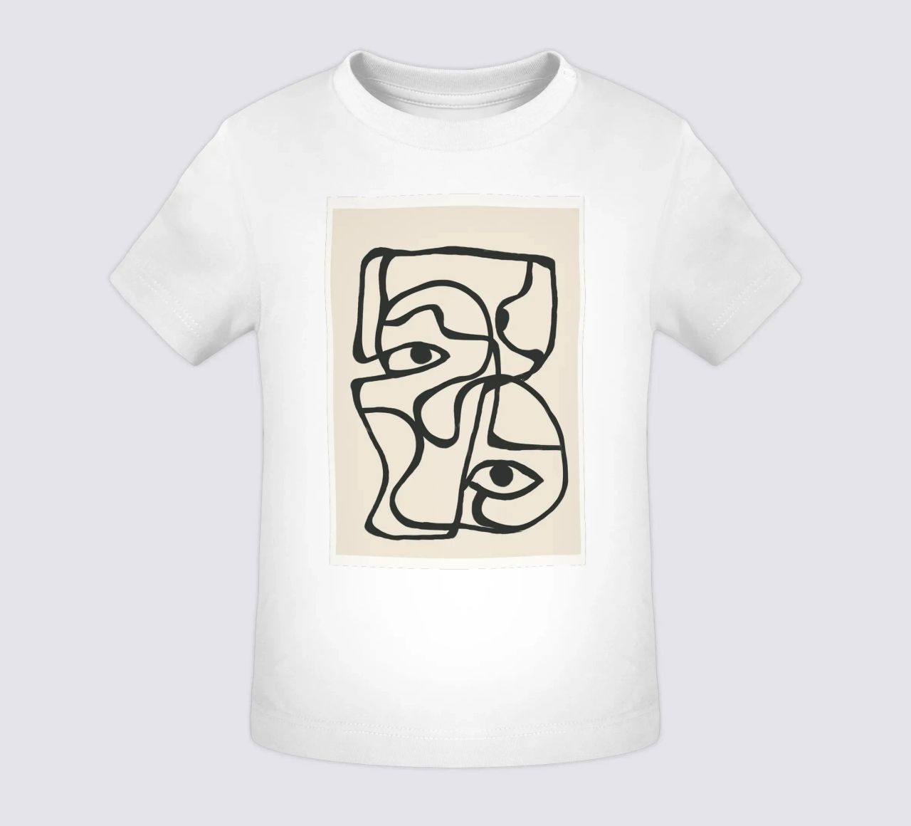 Minimal Abstract Art 8 maglietta neonato da Nadjaa