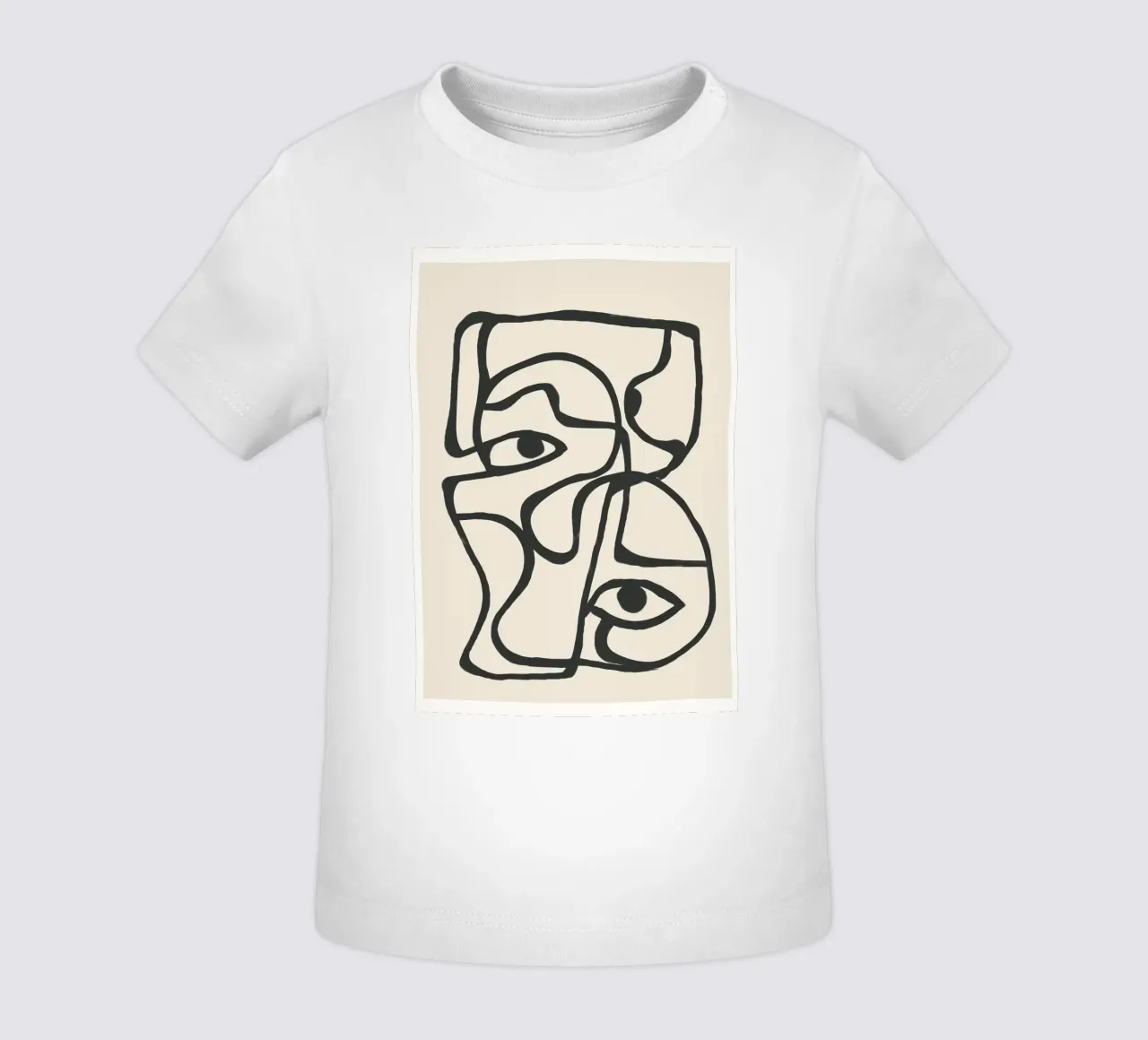 Minimal Abstract Art 8 maglietta neonato da Nadjaa