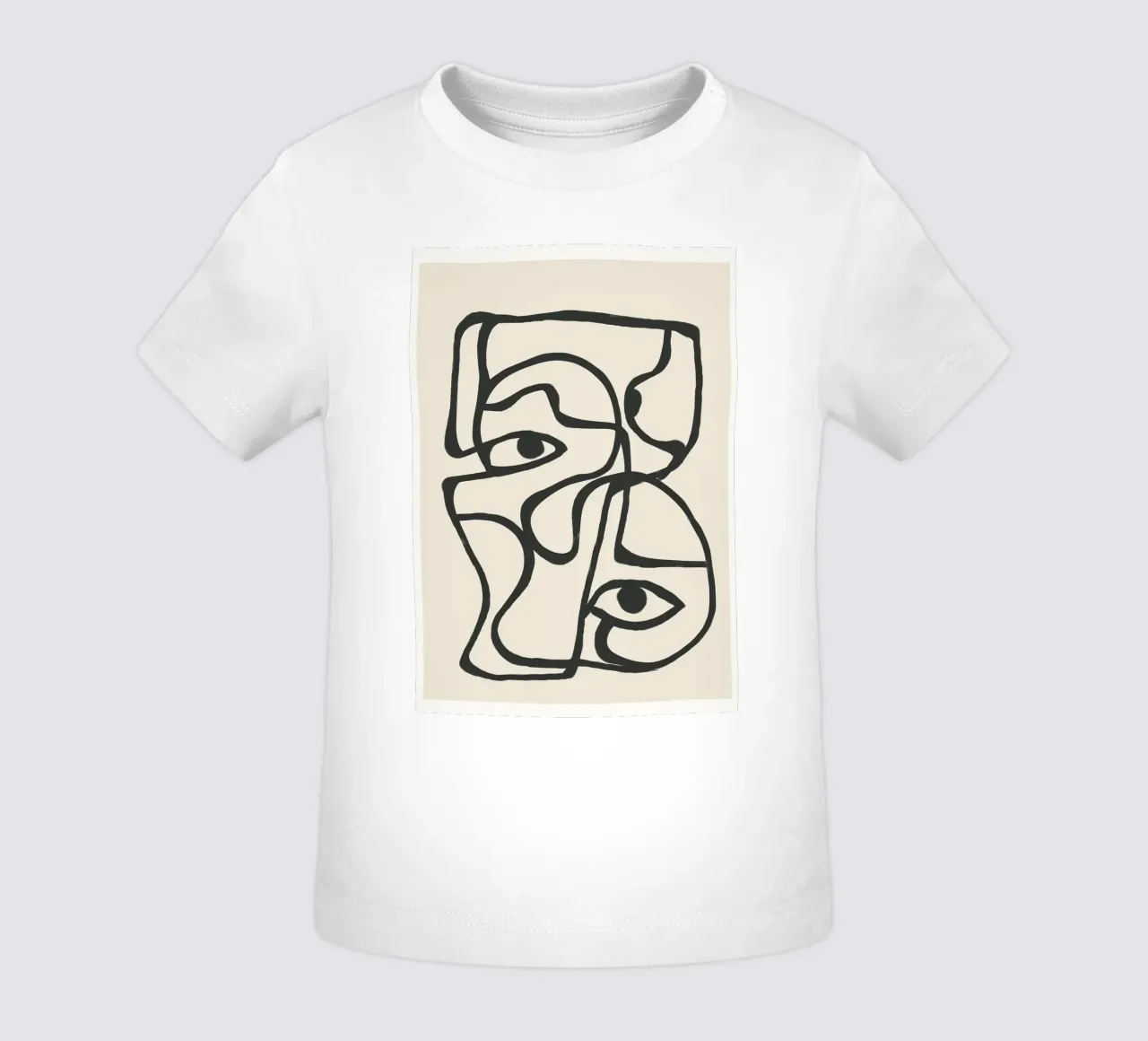 Minimal Abstract Art 8 maglietta neonato da Nadjaa