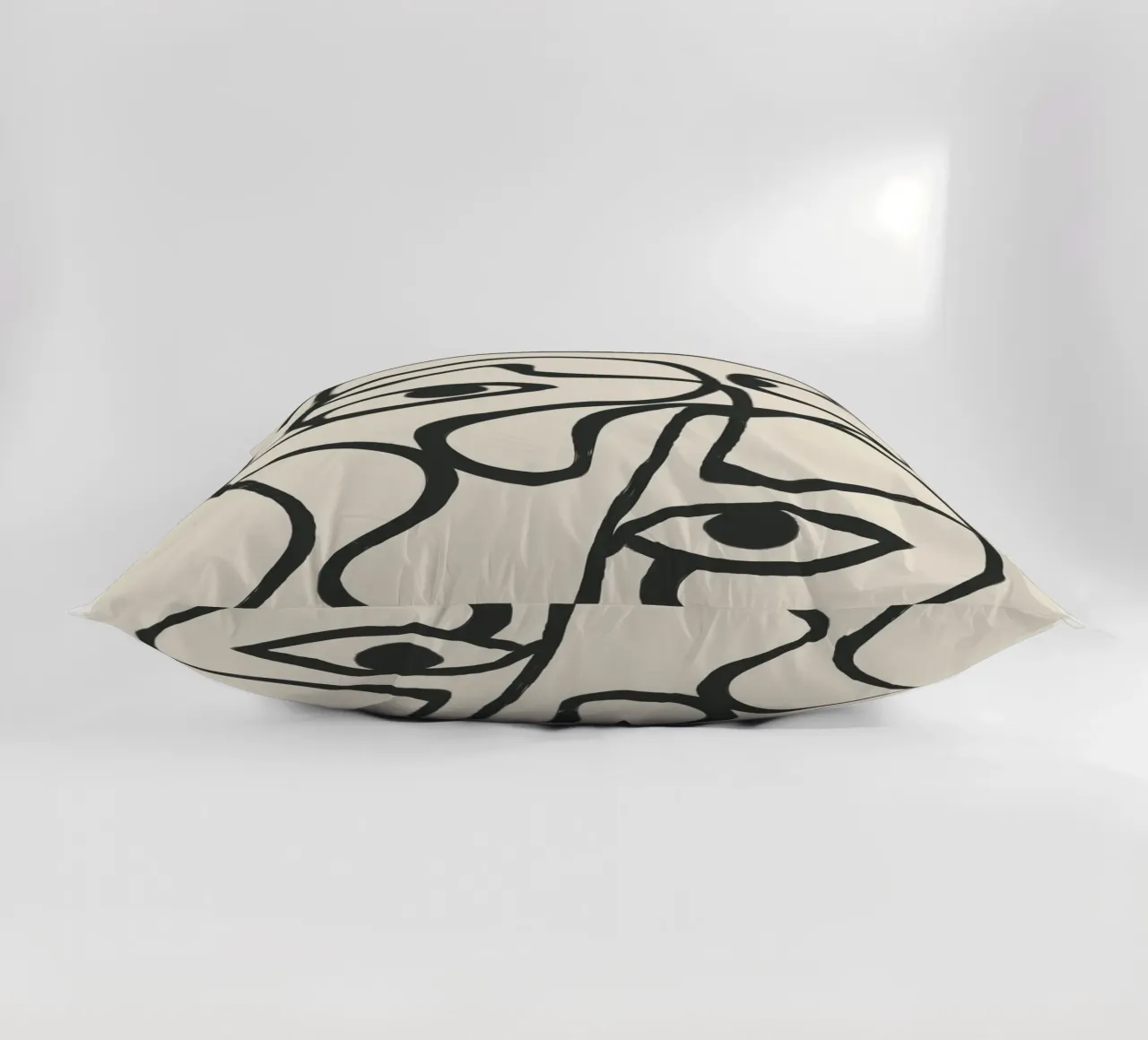 Minimal Abstract Art 8 cuscino da Nadjaa