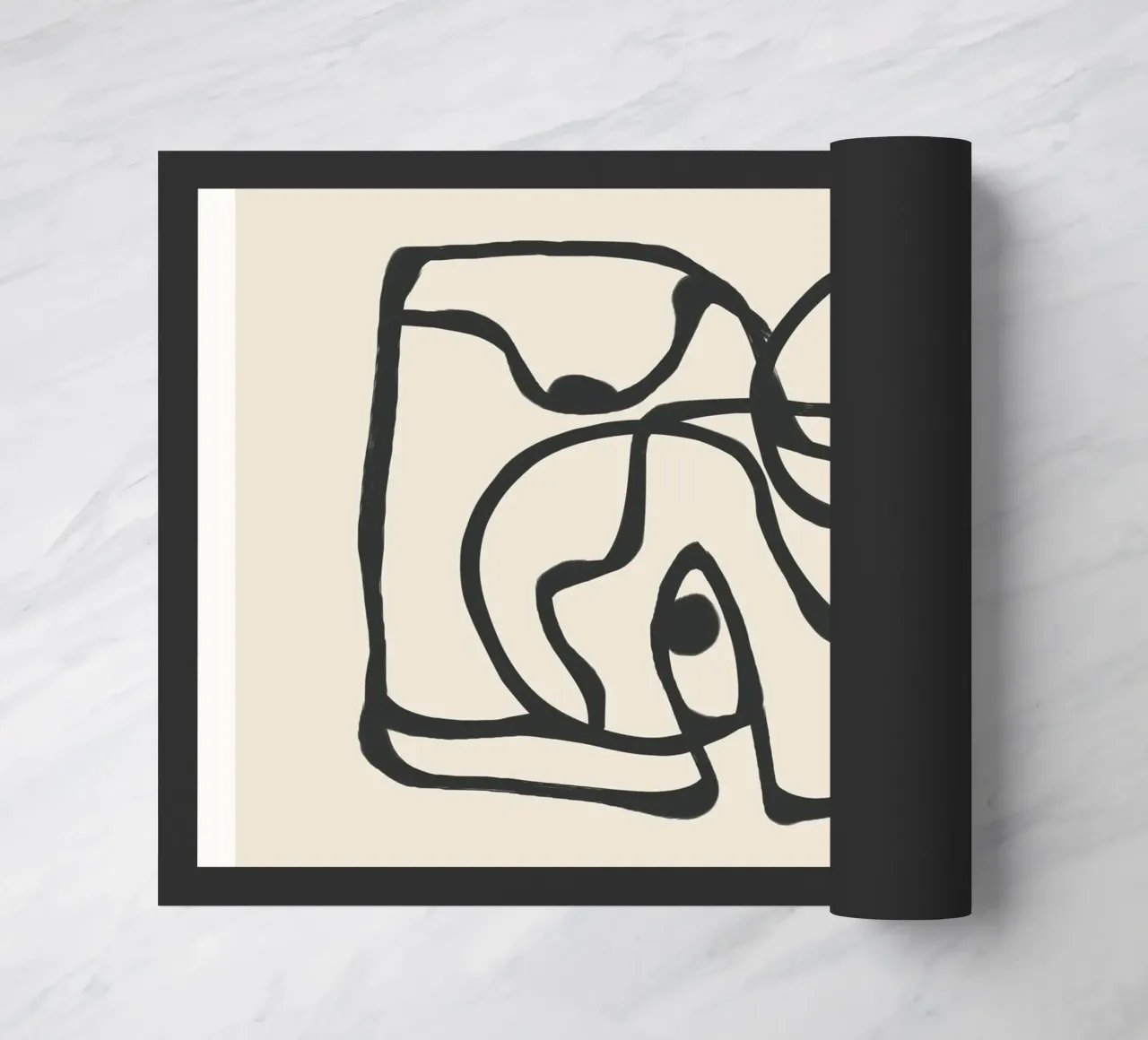 Minimal Abstract Art 8 zerbino da Nadjaa