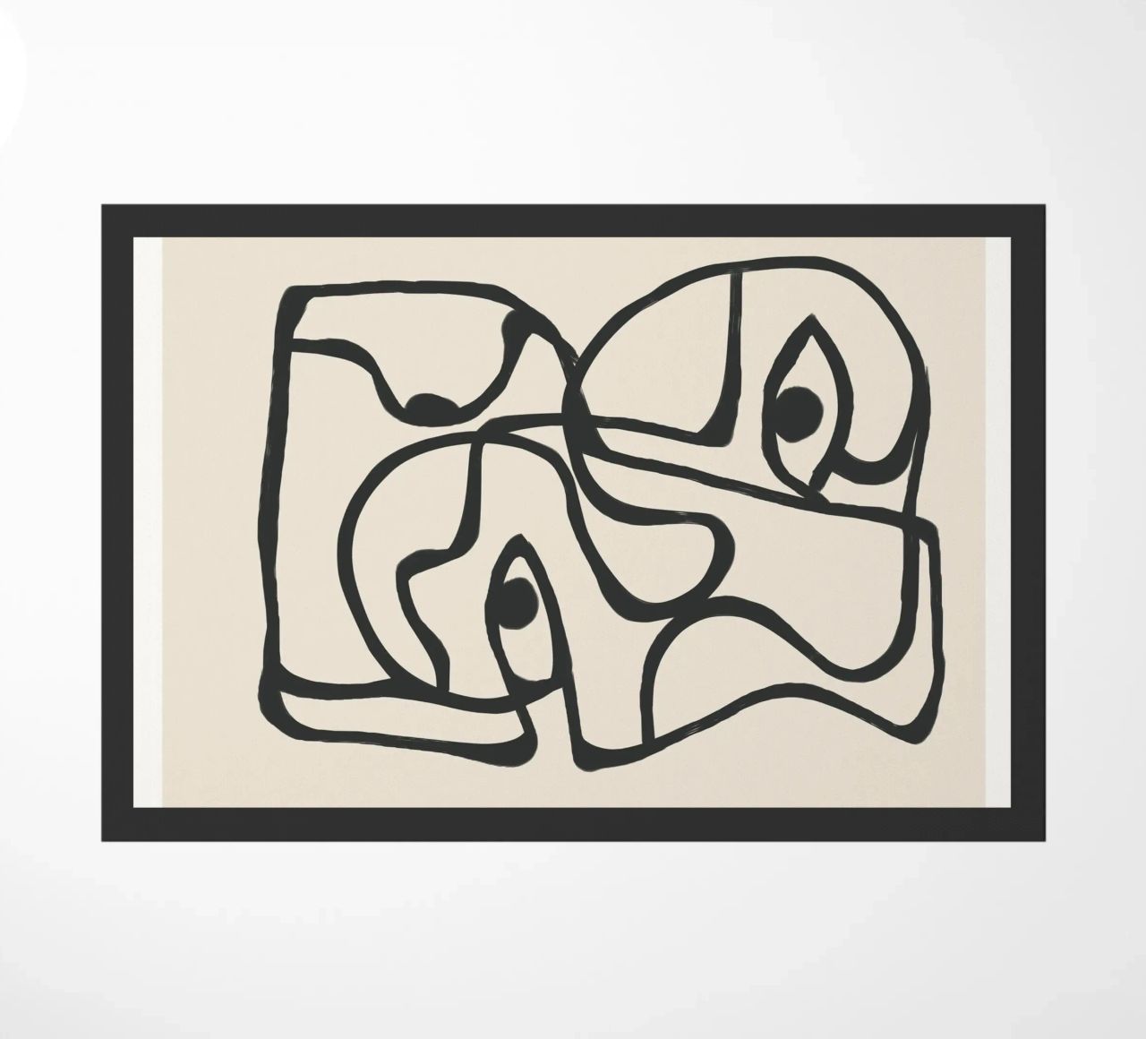 Minimal Abstract Art 8 zerbino da Nadjaa