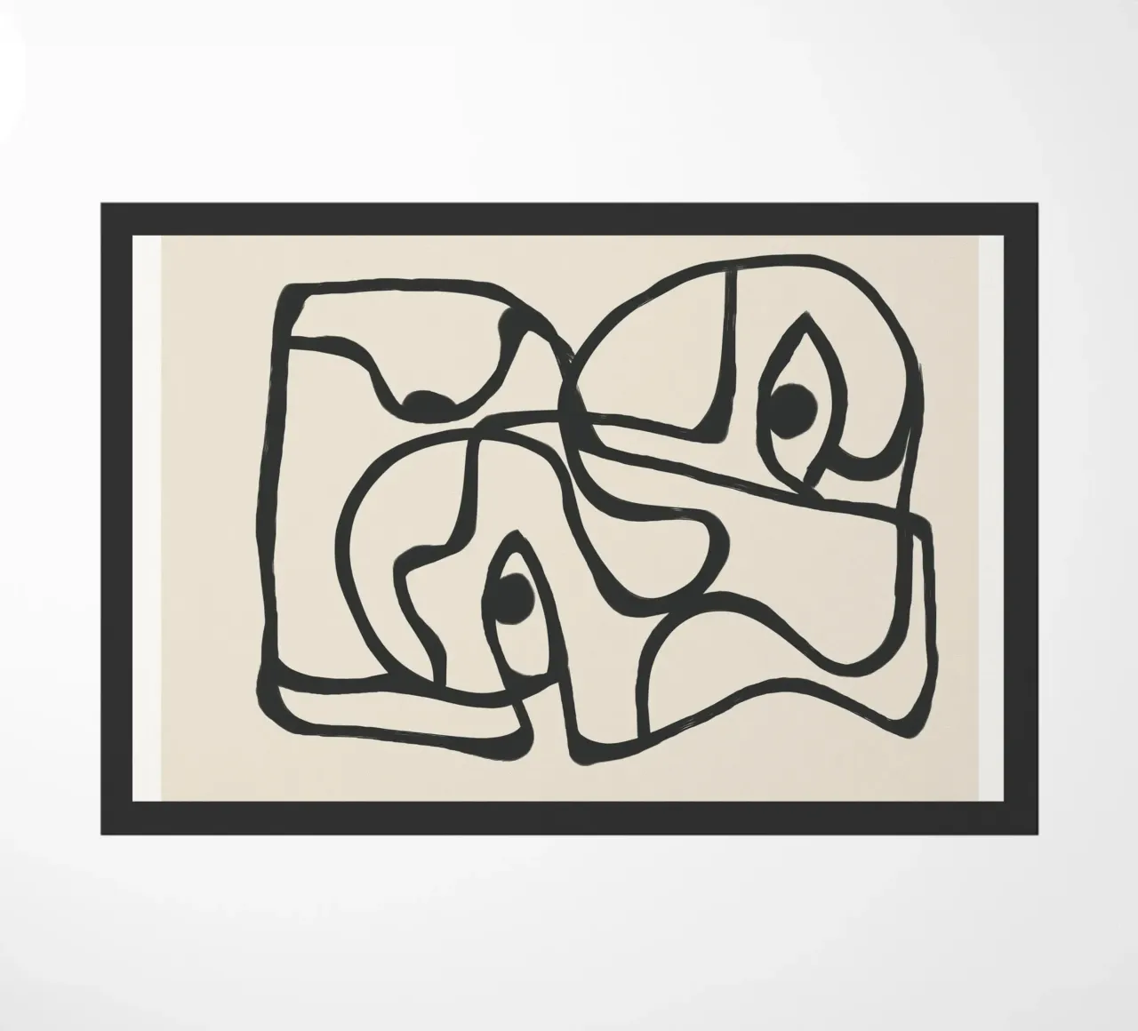 Minimal Abstract Art 8 zerbino da Nadjaa