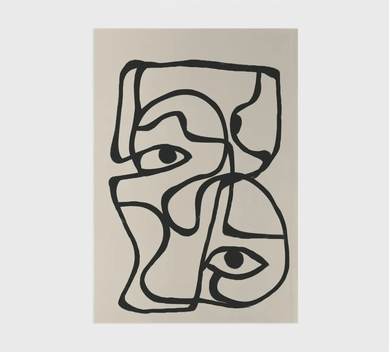 Minimal Abstract Art 8 diario da Nadjaa