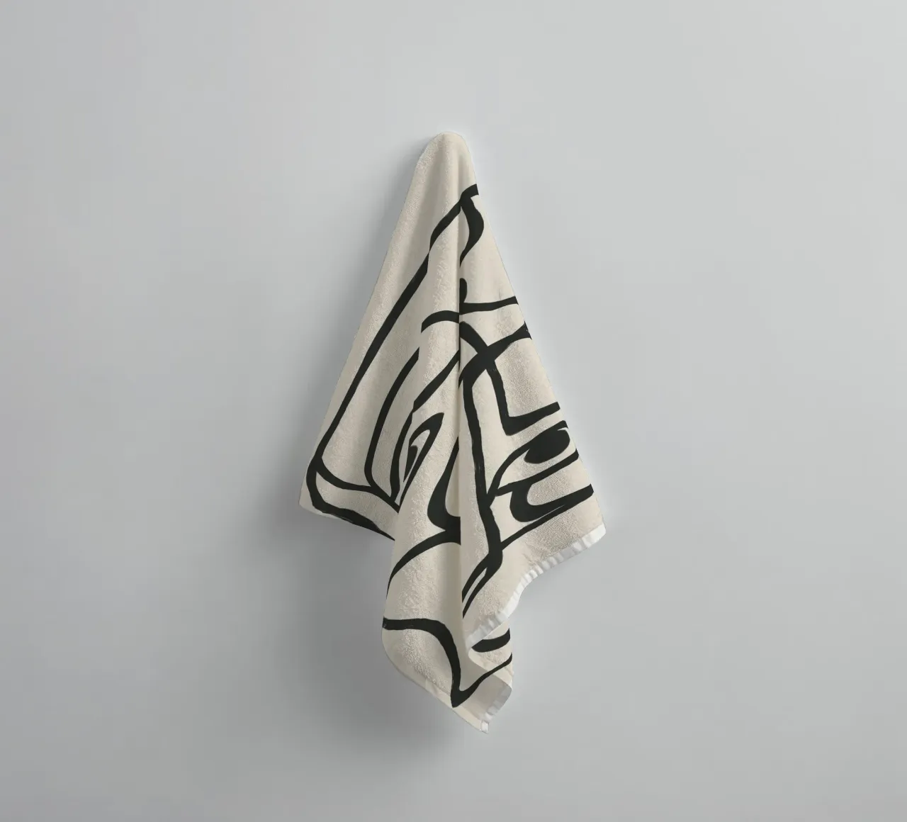 Minimal Abstract Art 8 asciugamano da bagno da Nadjaa